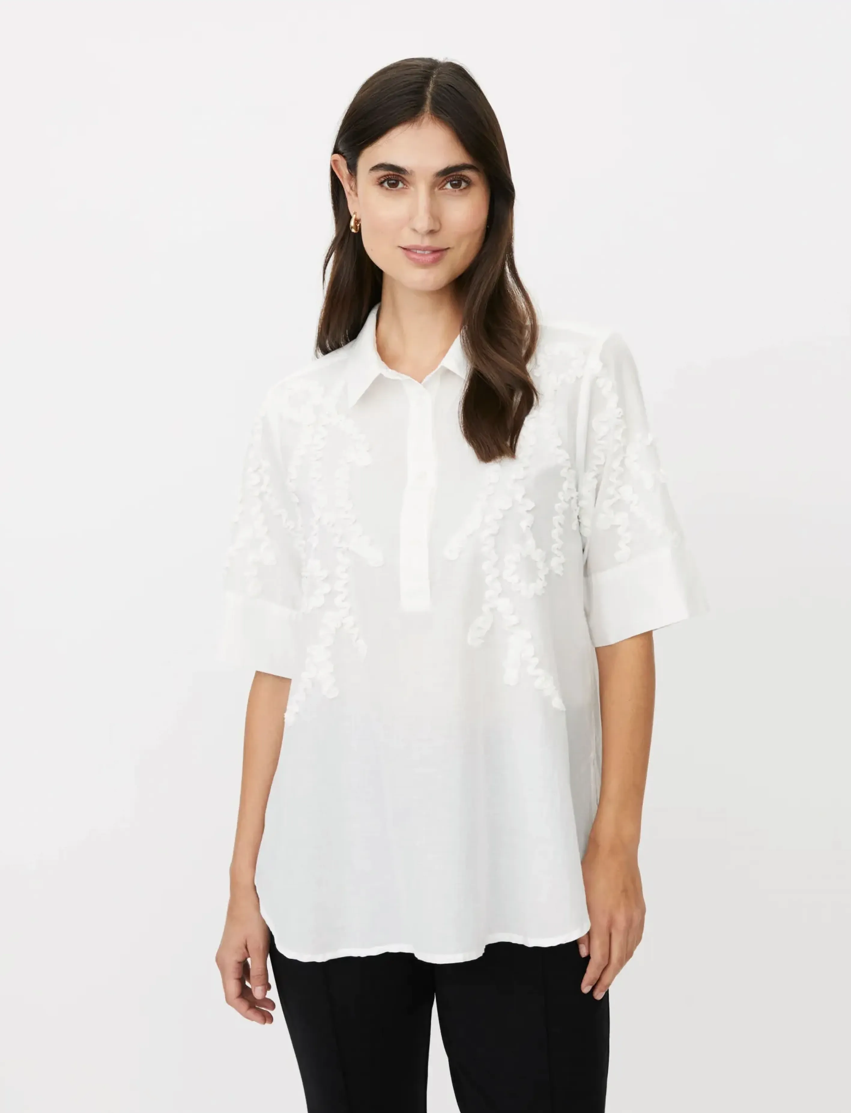 Masai Maginovelle, XS, White, Bluser > Kortærmede, Dame