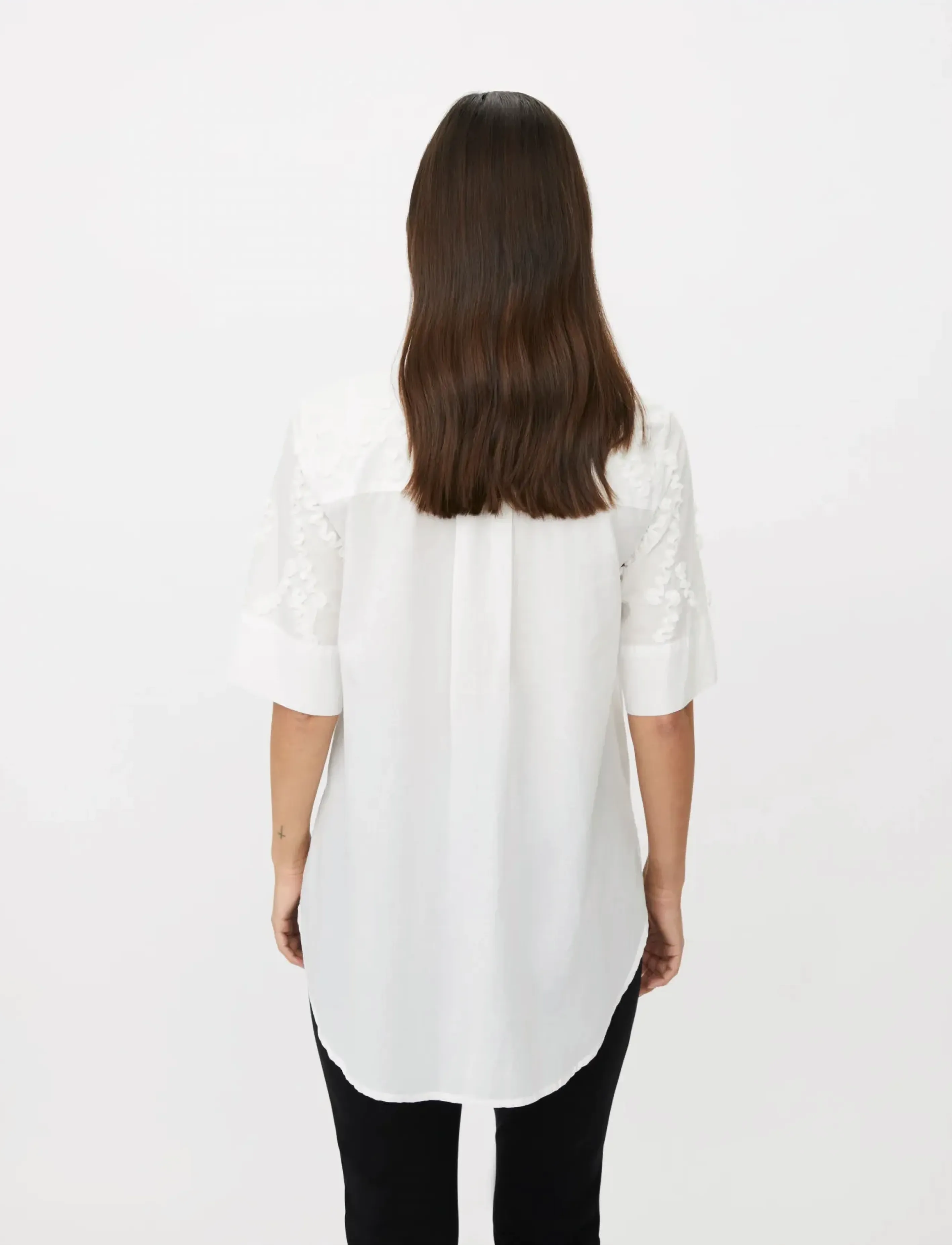 Masai - MaGinovelle - kortermede bluser - white - 3