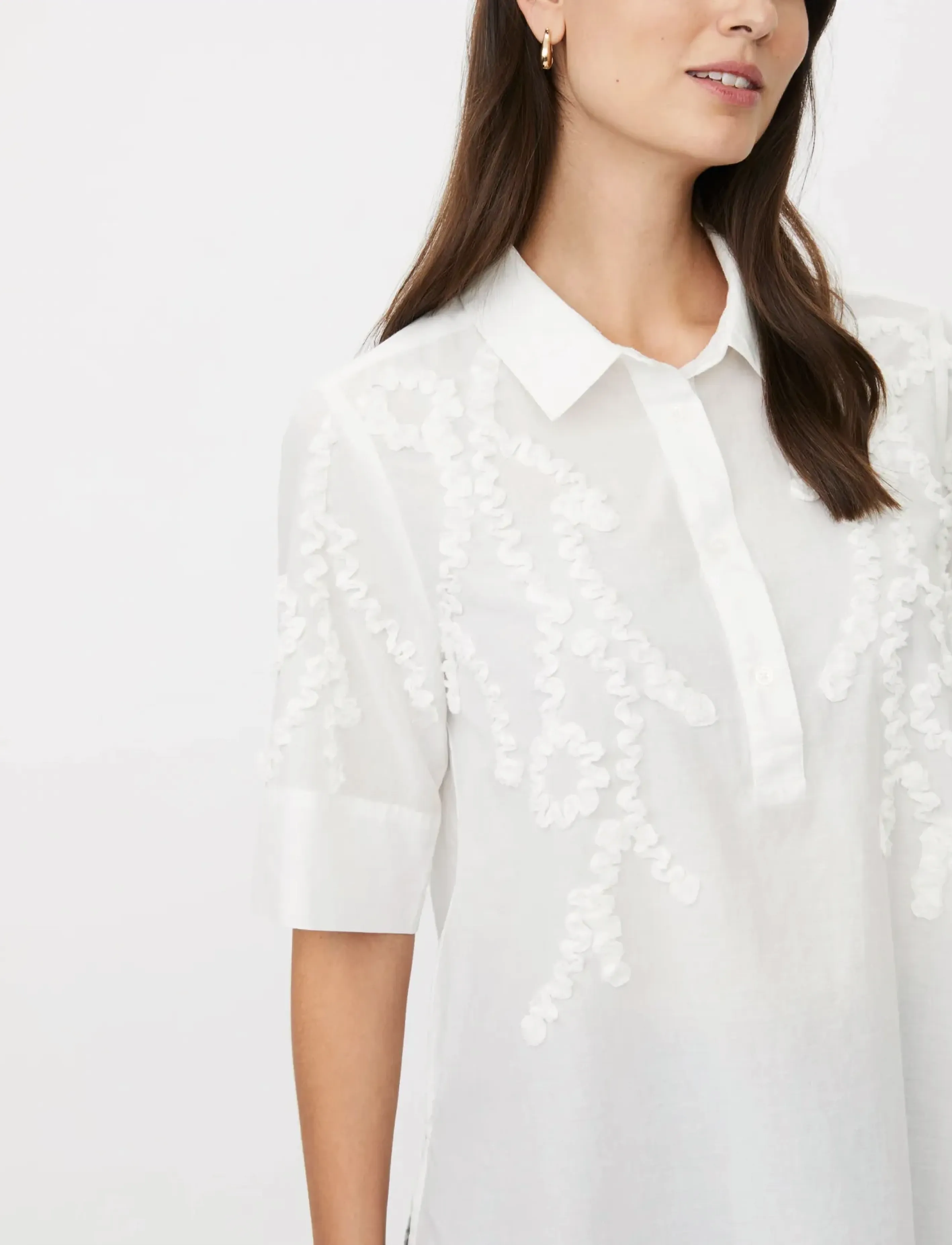 Masai - MaGinovelle - kortermede bluser - white - 4