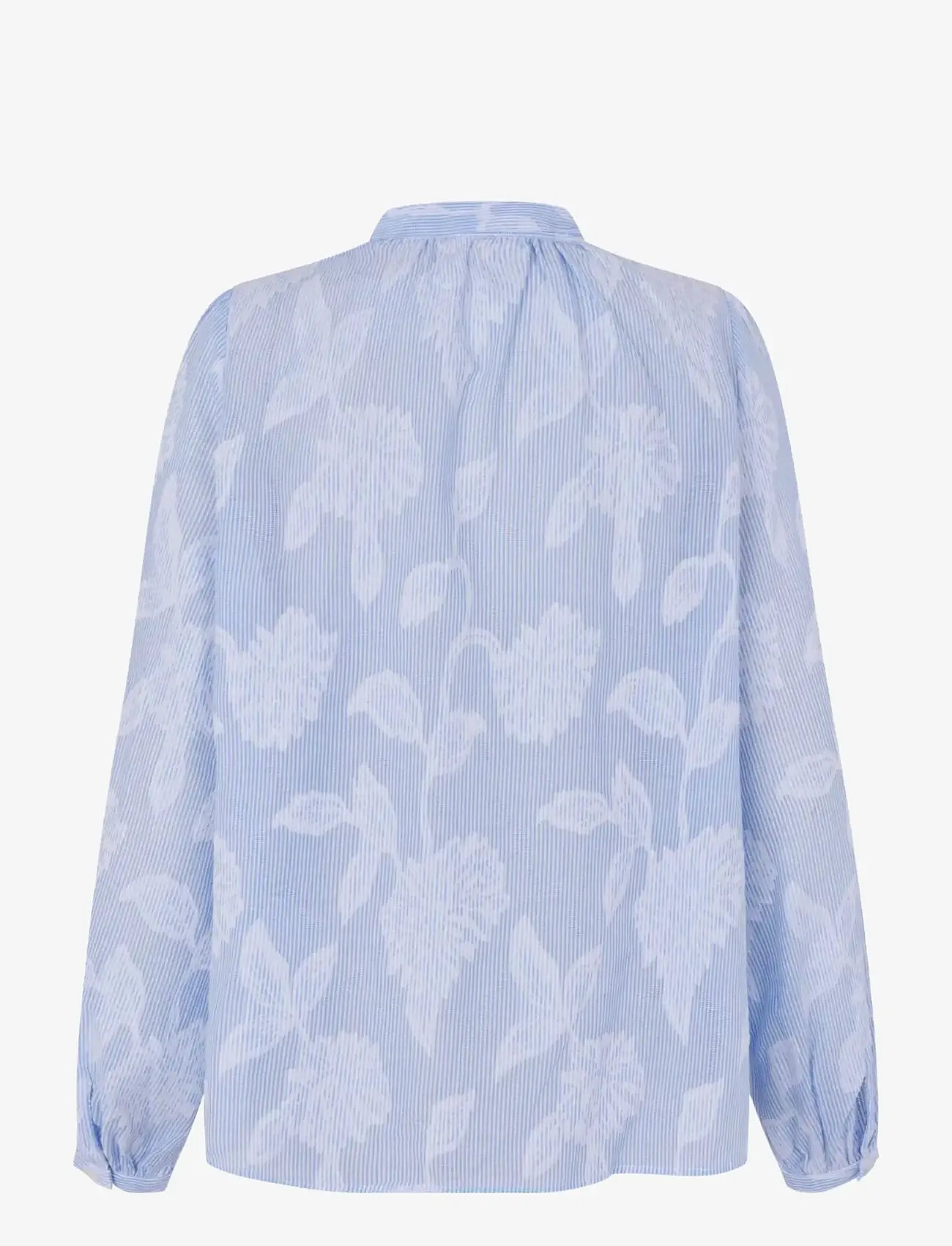 Masai - MaBellindra - long sleeved blouses - placid blue - 2