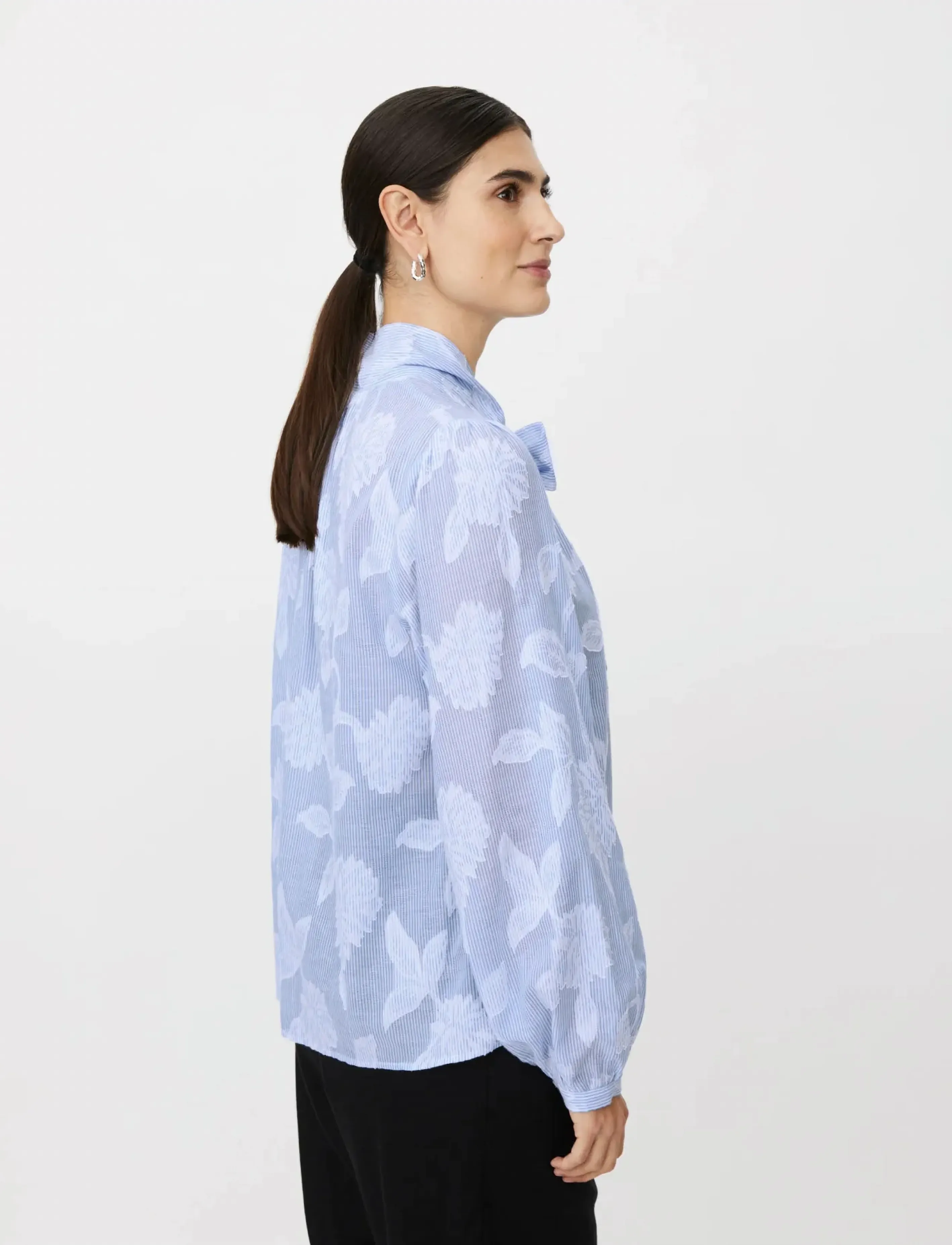 Masai - MaBellindra - långärmade blusar - placid blue - 3