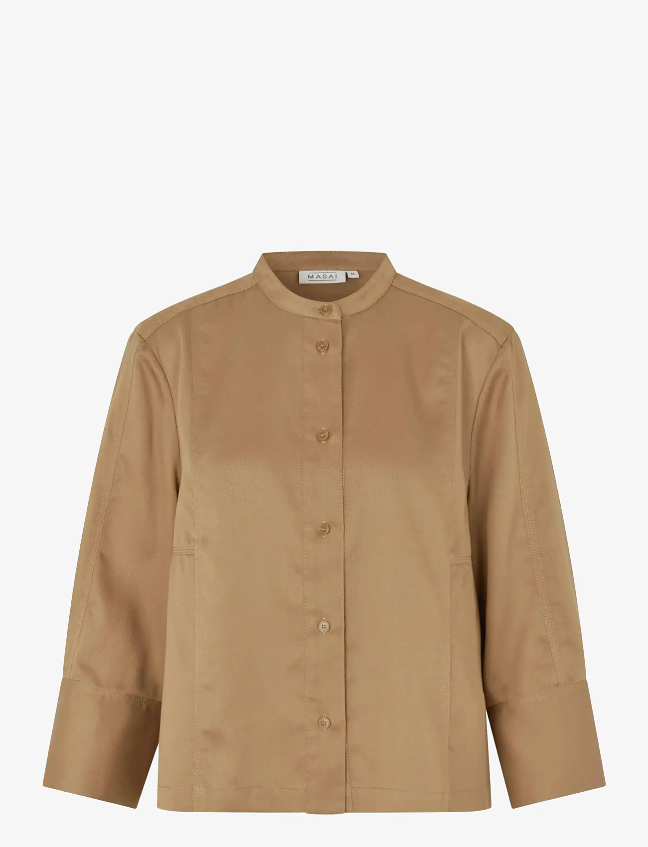 Masai - MaIthoria - long-sleeved shirts - petrified oak - 1