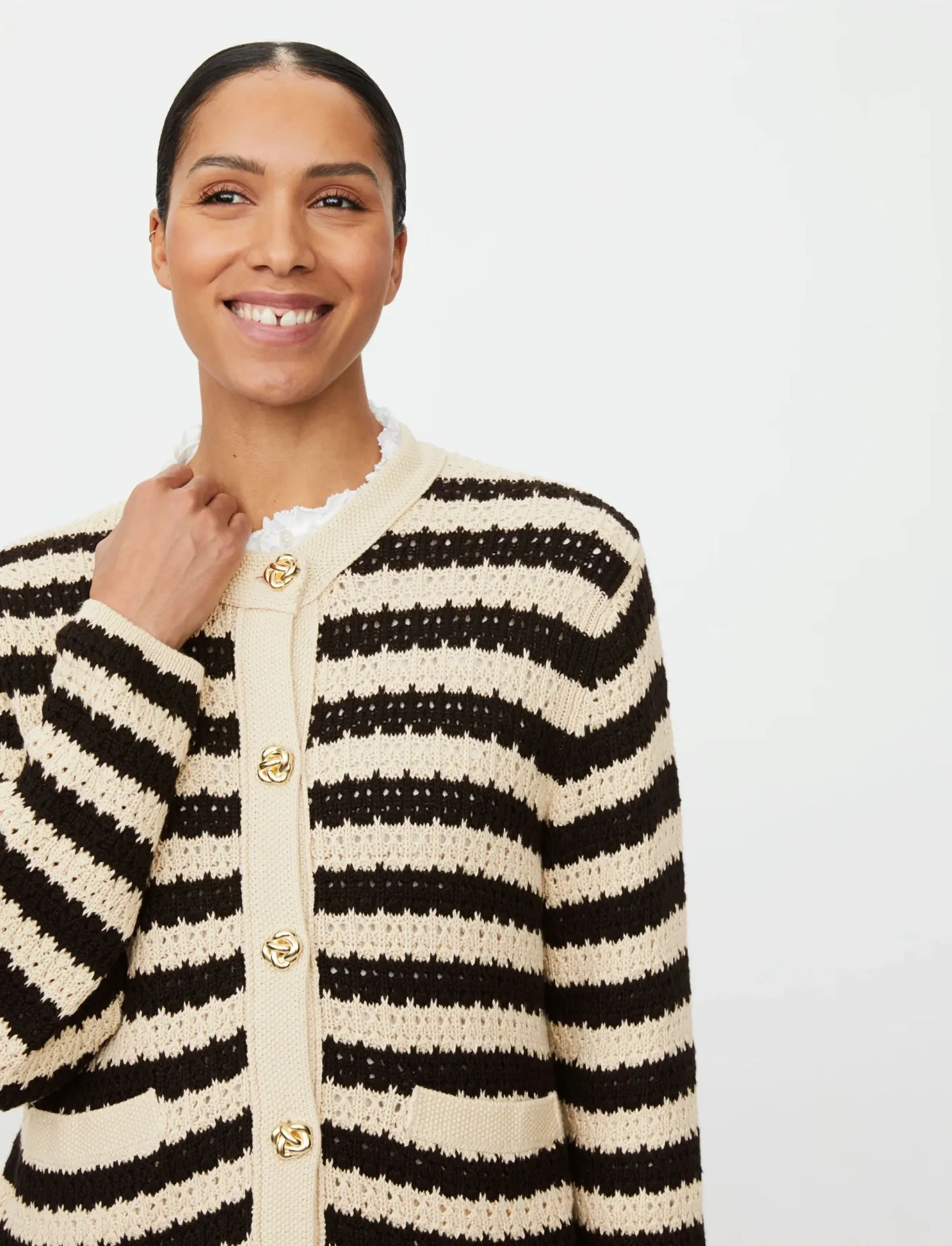 Masai - MaLivaren - gebreide vesten - black - 4