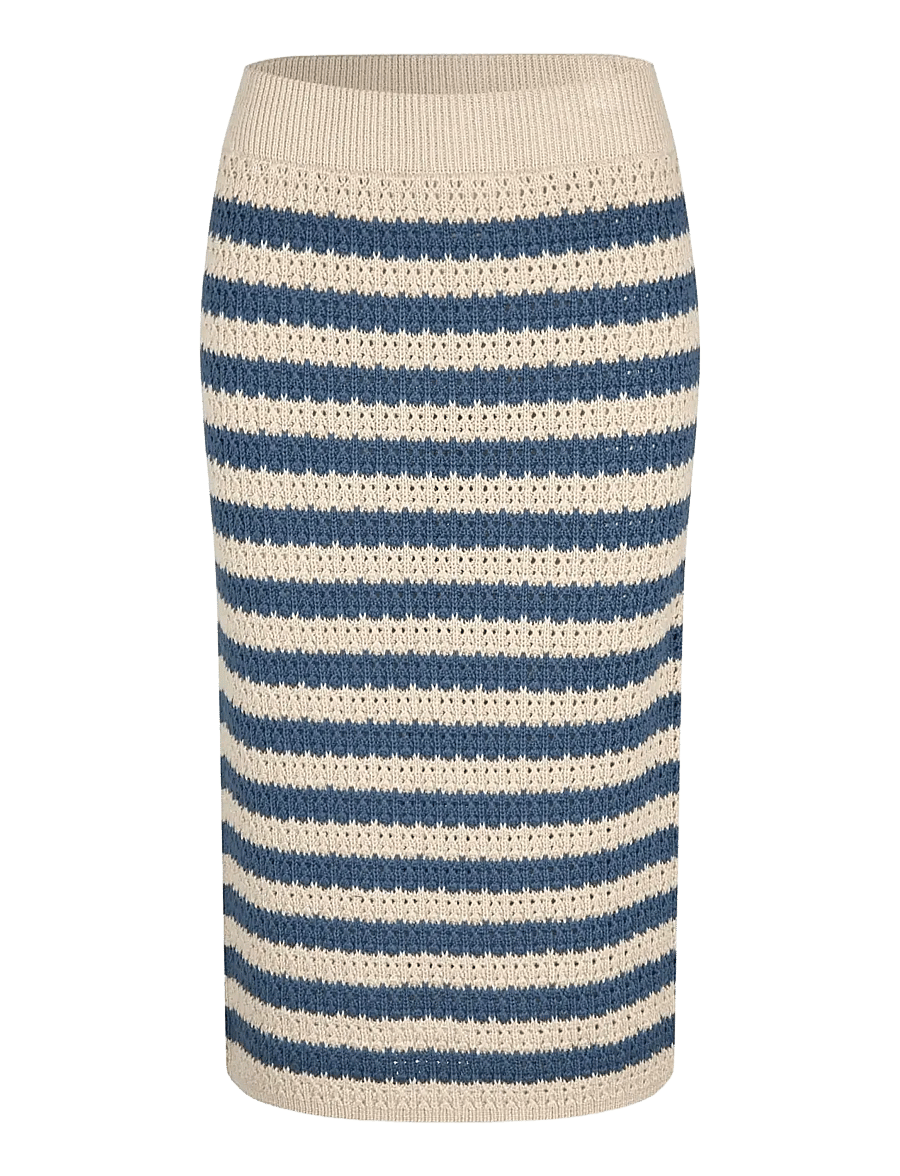 Masai - MaSvittia - strikkede nederdele - ensign blue - 0