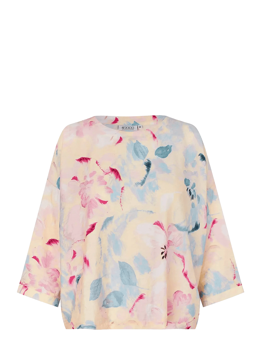 Masai - MaBecca - long sleeved blouses - primrose - 1
