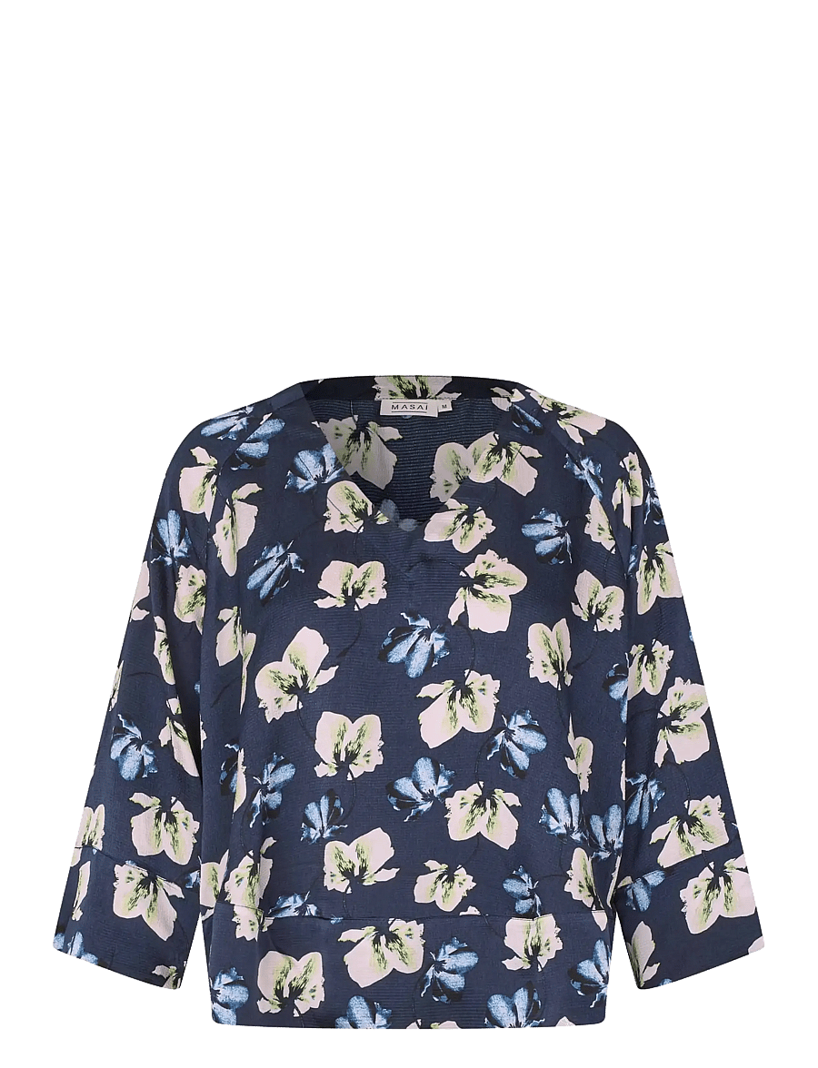 Masai - MaBenika - langærmede bluser - navy blazer - 0