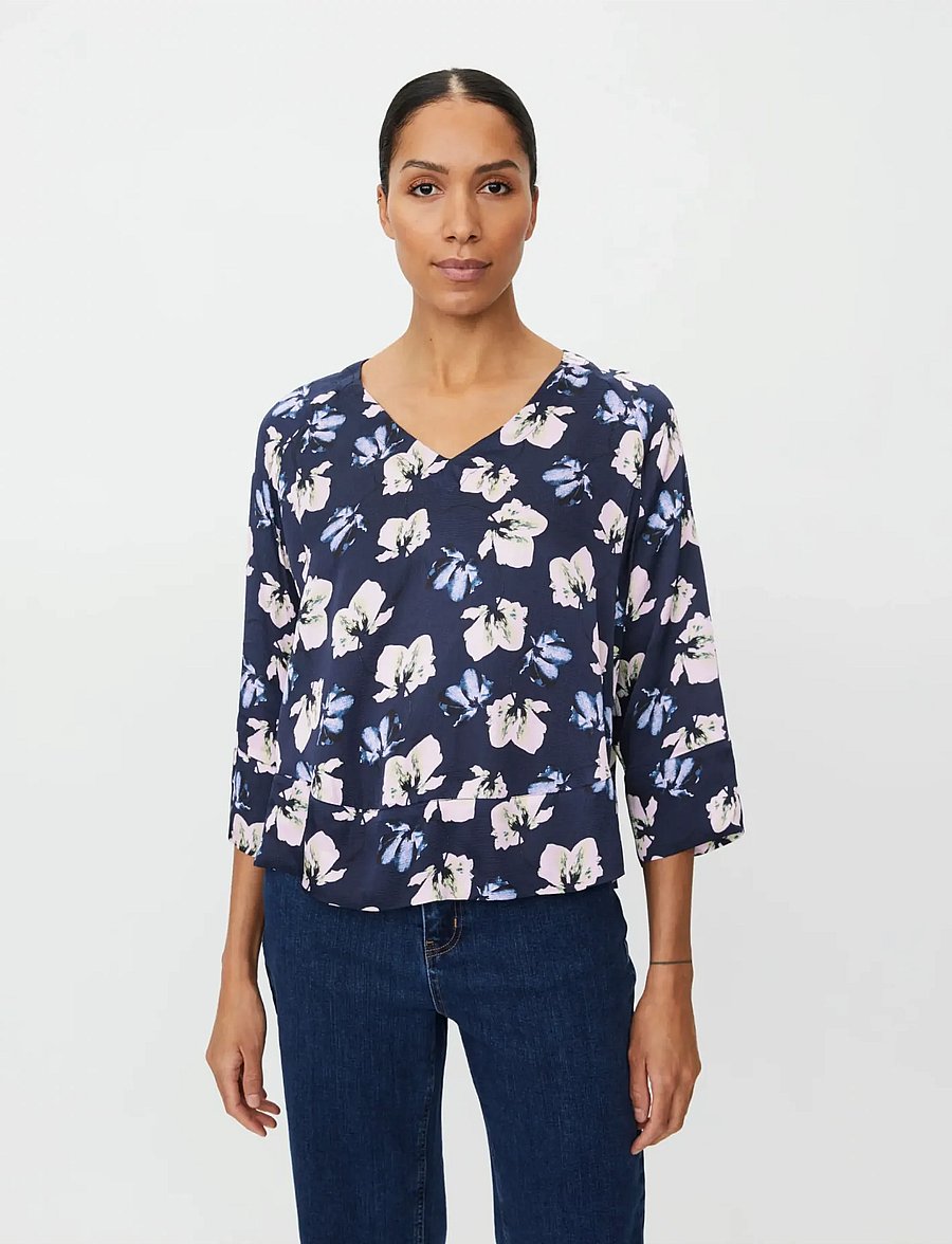 Masai - MaBenika - langærmede bluser - navy blazer - 2