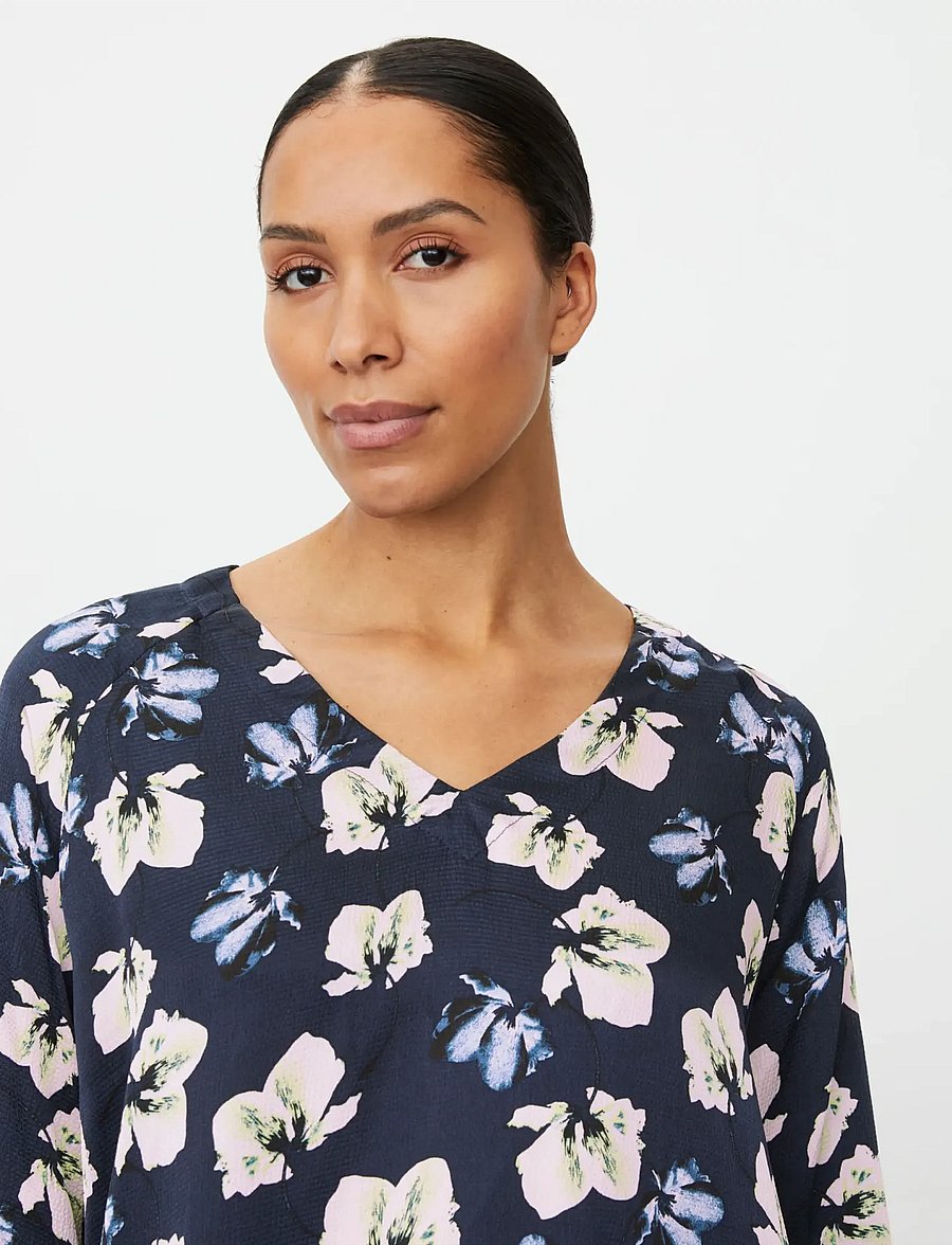 Masai - MaBenika - langærmede bluser - navy blazer - 4