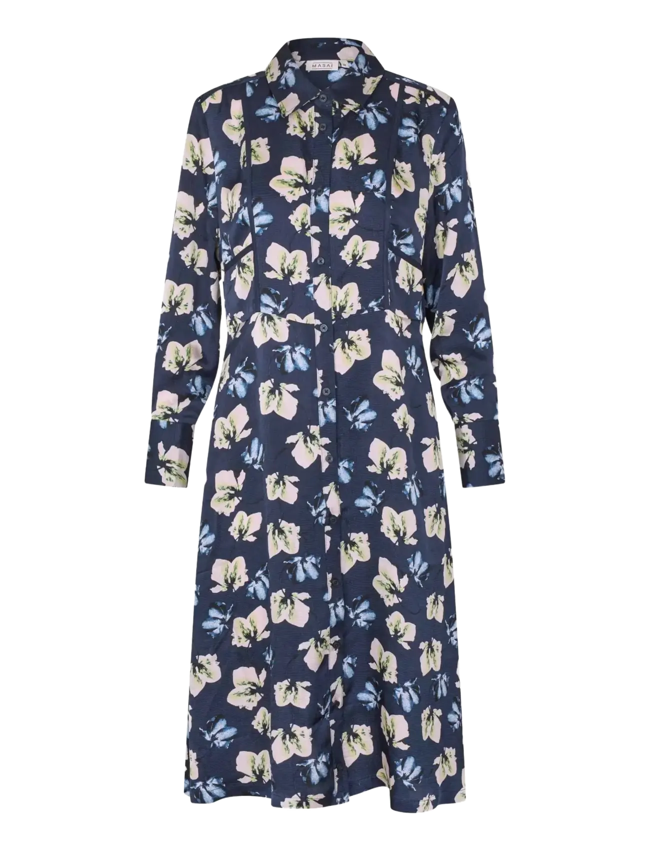 Masai Manolivienne, XL, Navy, Kjoler > Knælange Og Midi, Dame
