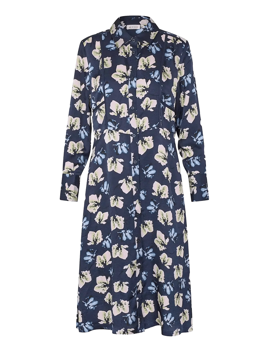 Masai - MaNolivienne - robes chemises - navy blazer - 0
