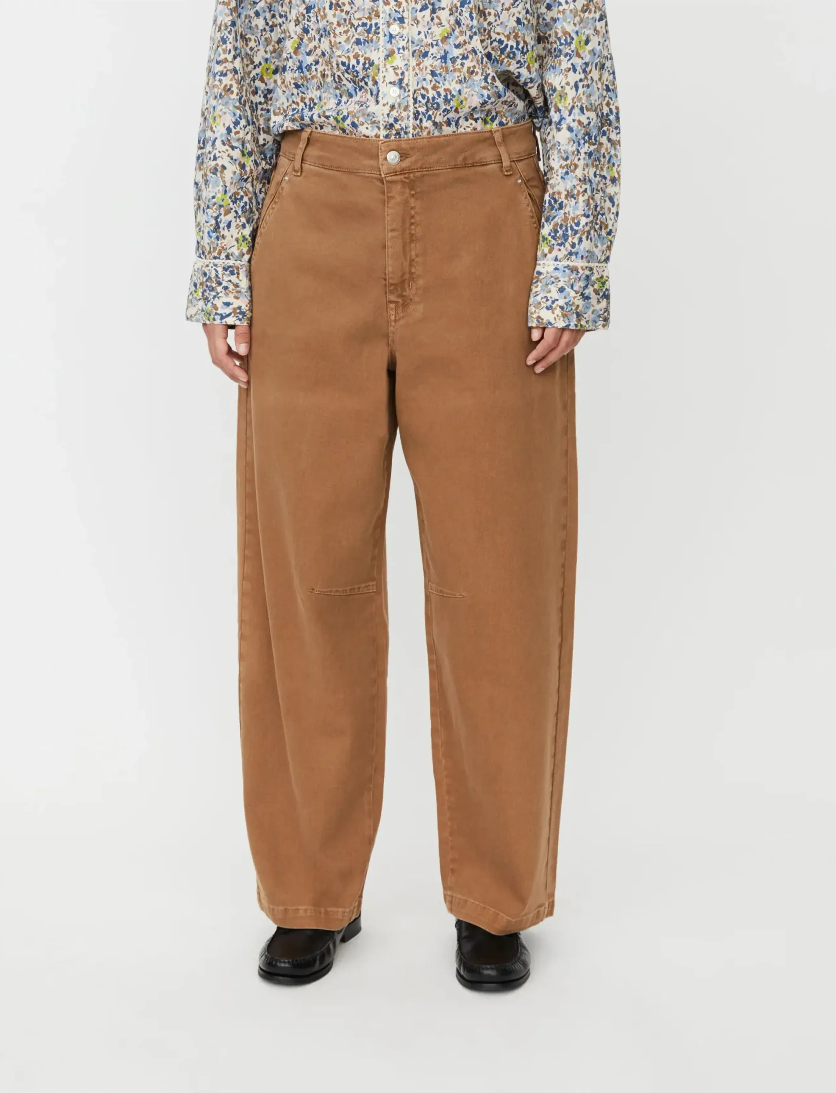 Masai MaPovienne - Barrel Jeans - OTTER / brown