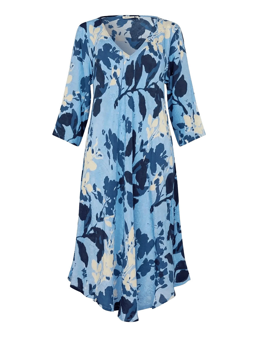 Masai - MaNora - midi dresses - placid blue - 0