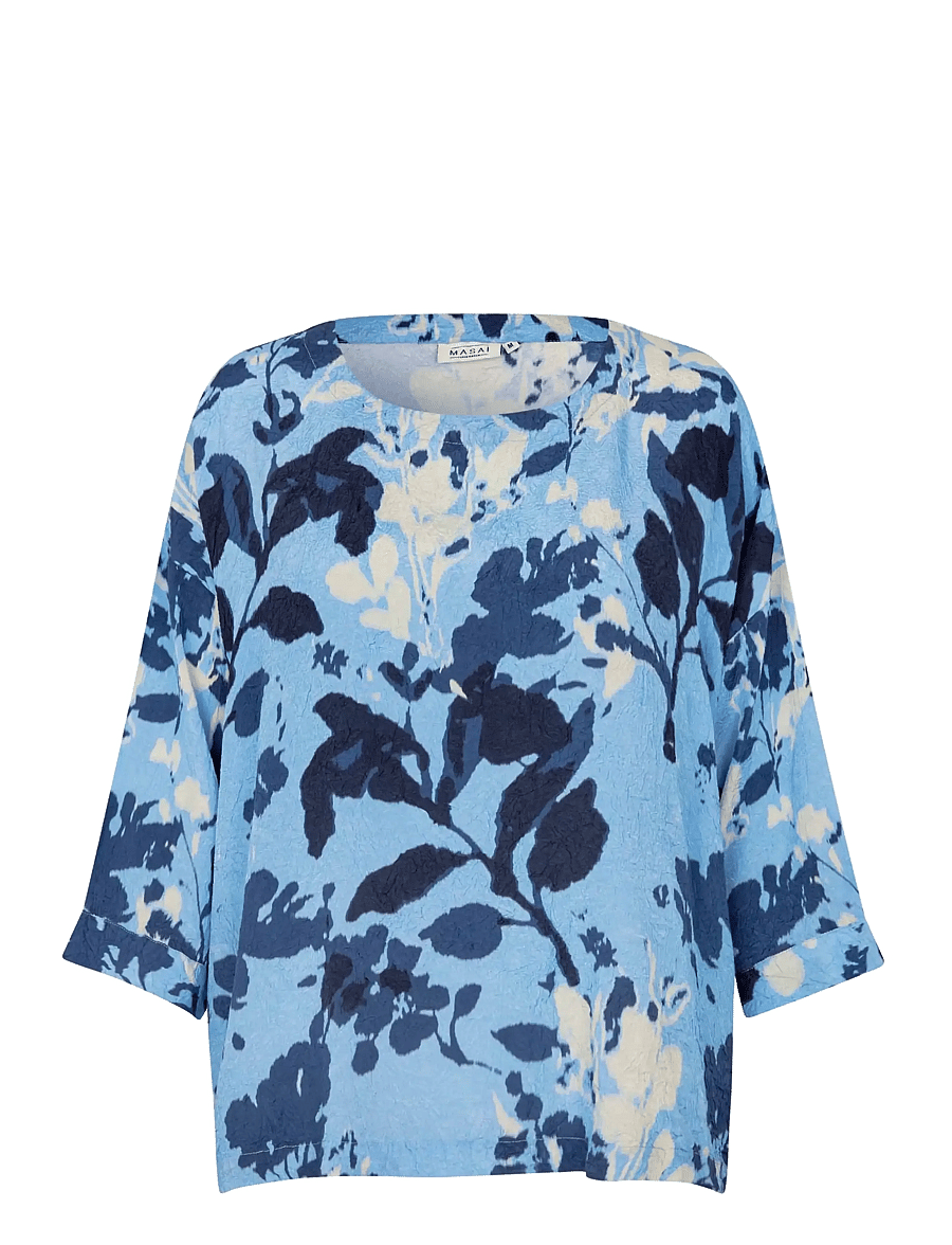 Masai - MaBecca - overhemden met korte mouwen - placid blue - 1