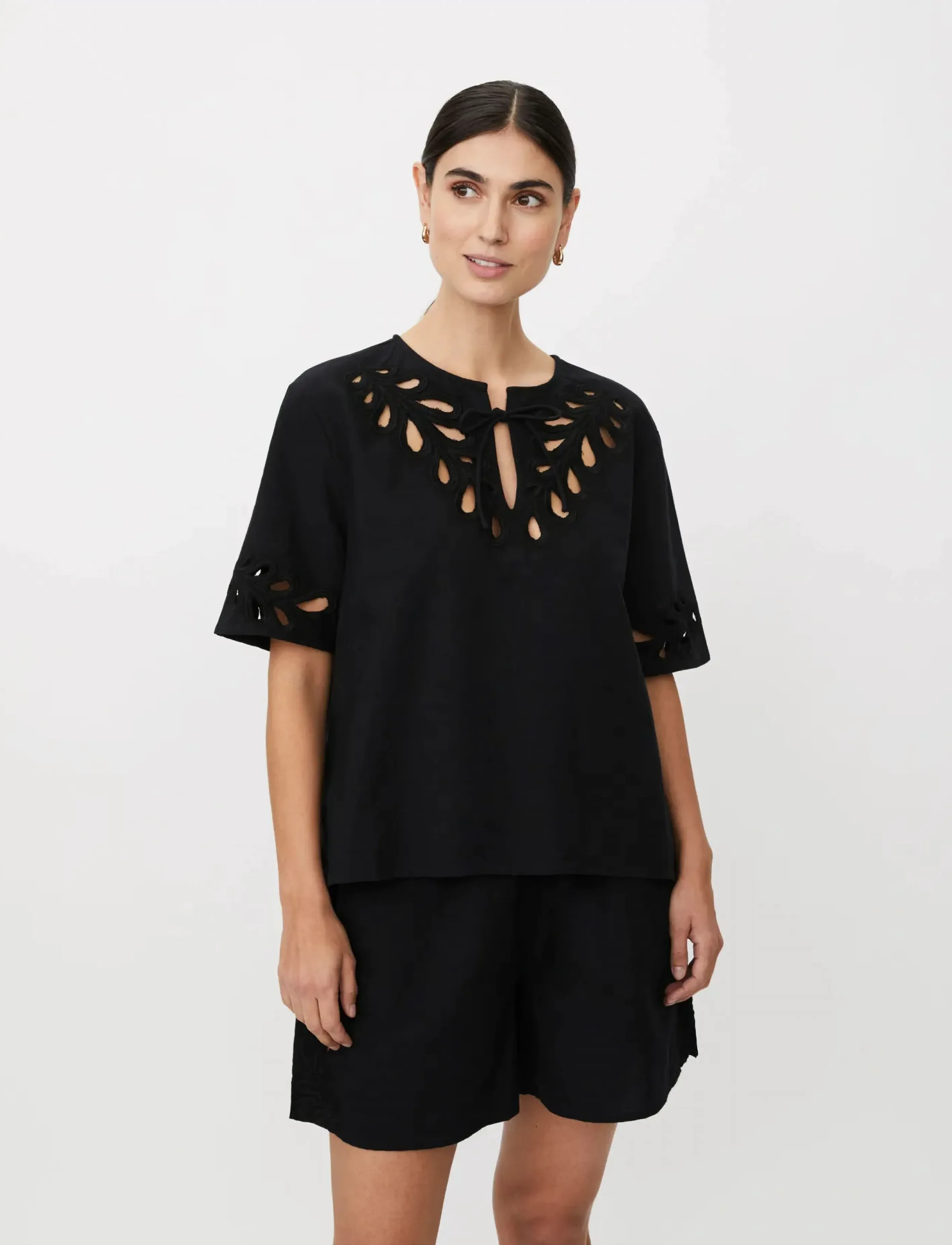 Masai Madyselle, XL, Black, Bluser > Kortærmede, Dame