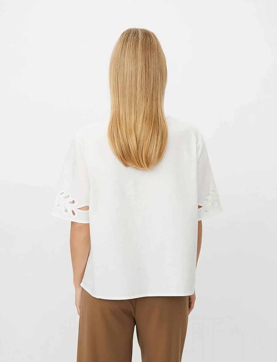 Masai - MaDyselle - kortärmade blusar - white - 3