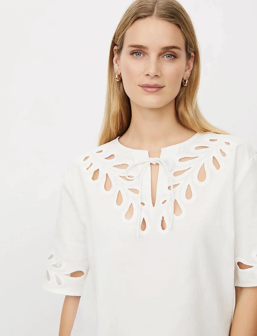 Masai - MaDyselle - kortärmade blusar - white - 4