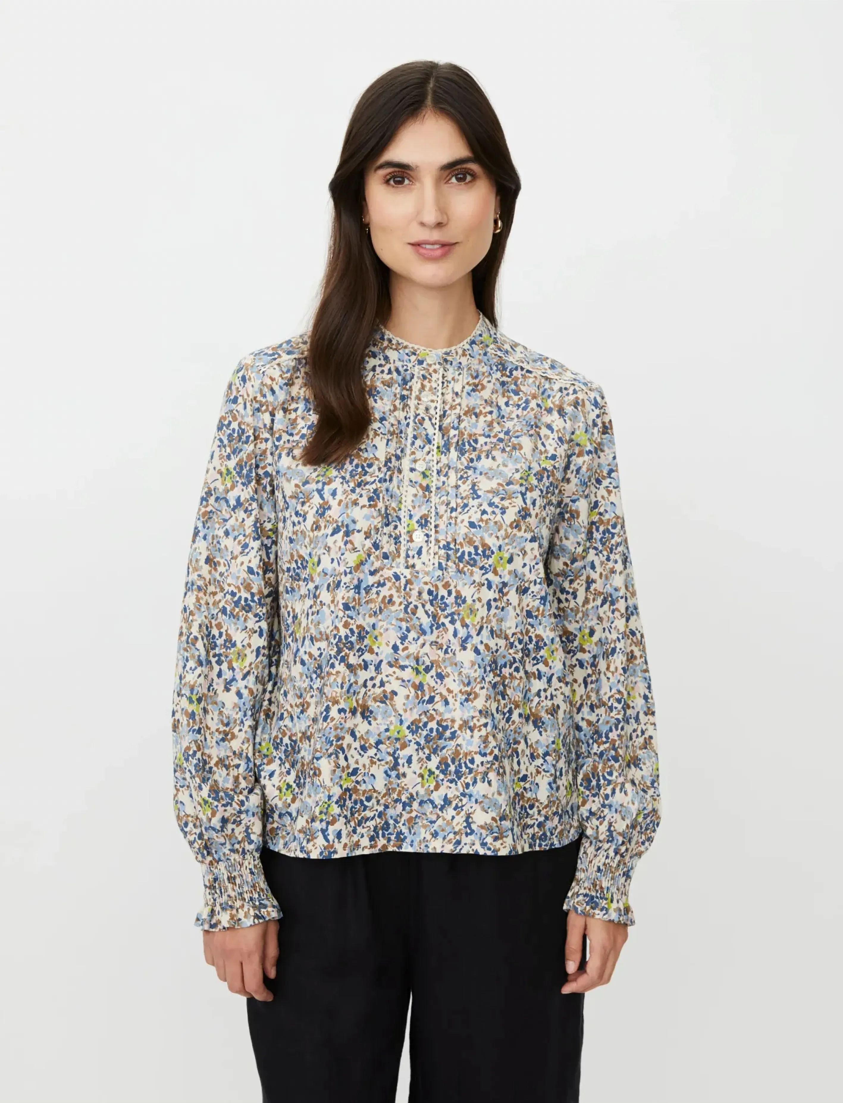 Masai Madionelle, XL, Beige, Skjorter > Langærmede, Dame