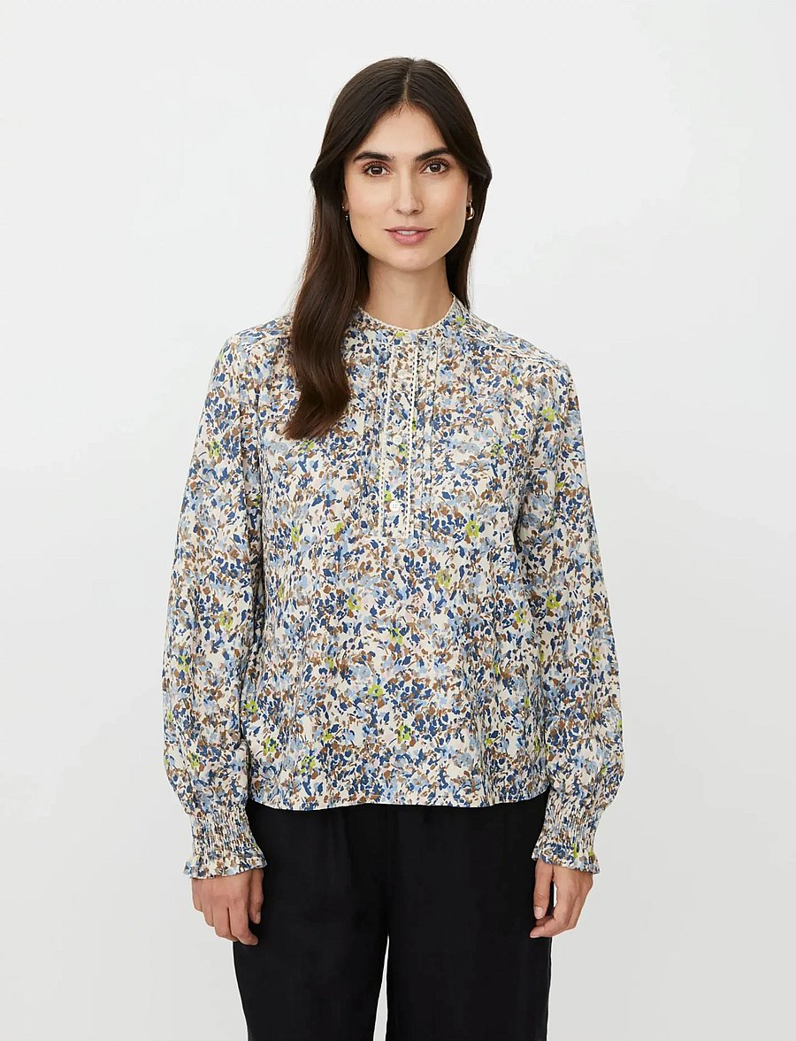 Masai - MaDionelle - langærmede skjorter - placid blue - 0