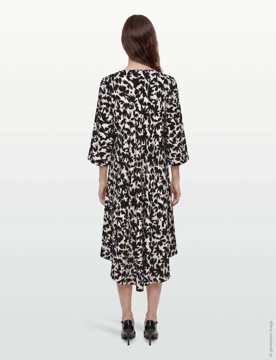 Masai - MaNora - sukienki do kolan i midi - black - 4