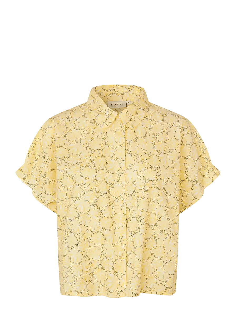 Masai - MaIndorix - short-sleeved shirts - lemonade - 1