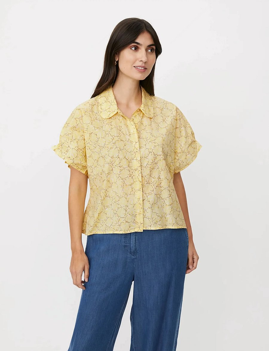 Masai - MaIndorix - short-sleeved shirts - lemonade - 0