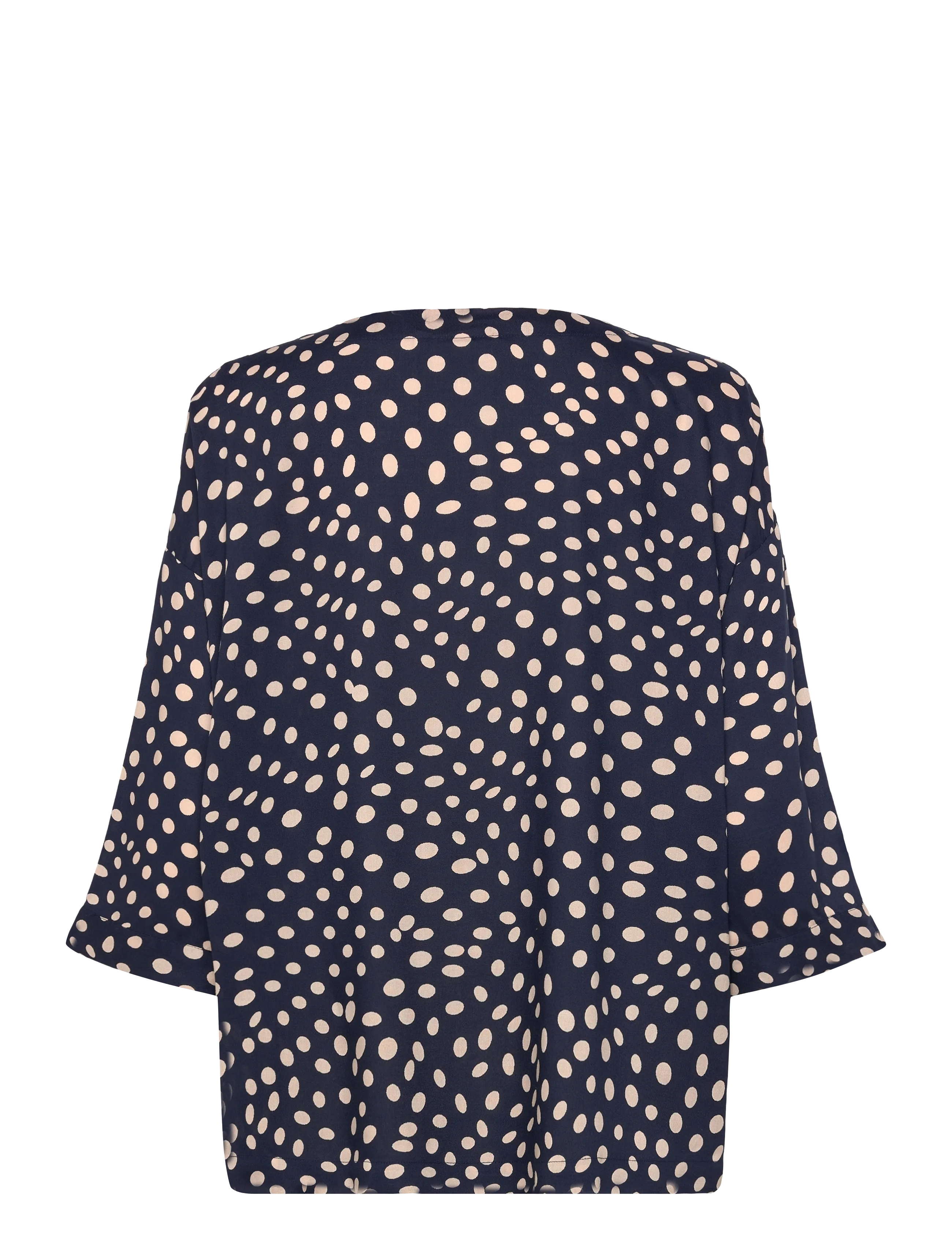 Masai - MaBecca - long sleeved blouses - navy blazer - 2