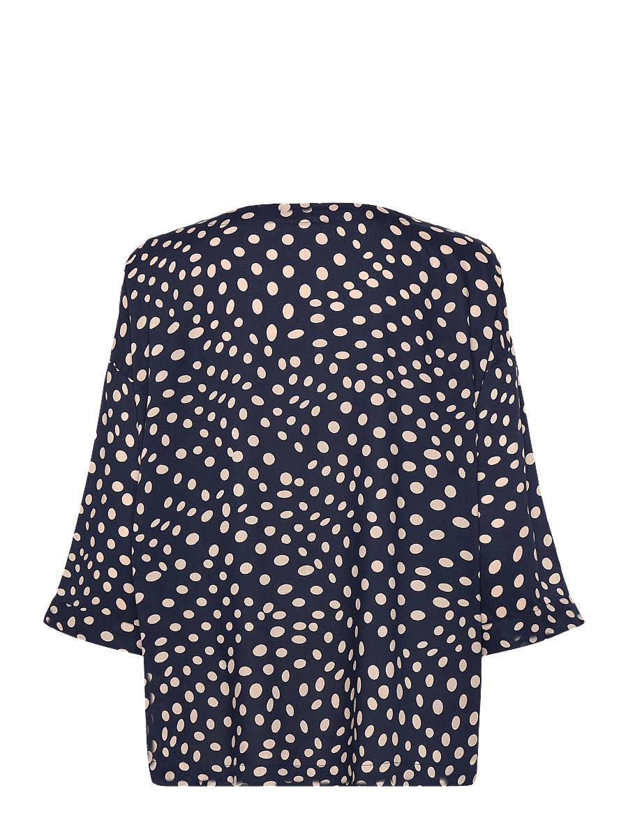 Masai - MaBecca - langärmelige blusen - navy blazer - 2