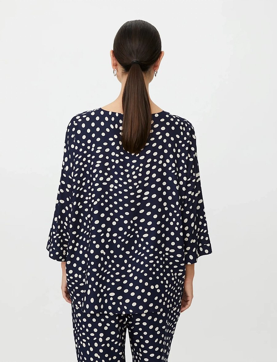 Masai - MaBecca - langärmelige blusen - navy blazer - 5