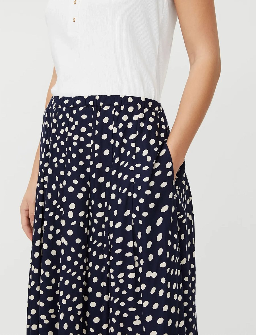Masai - MaSiffan - midi skirts - navy blazer - 4