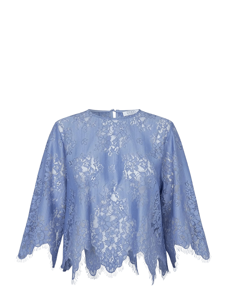 Masai - MaBeldora - langærmede bluser - stonewash - 1