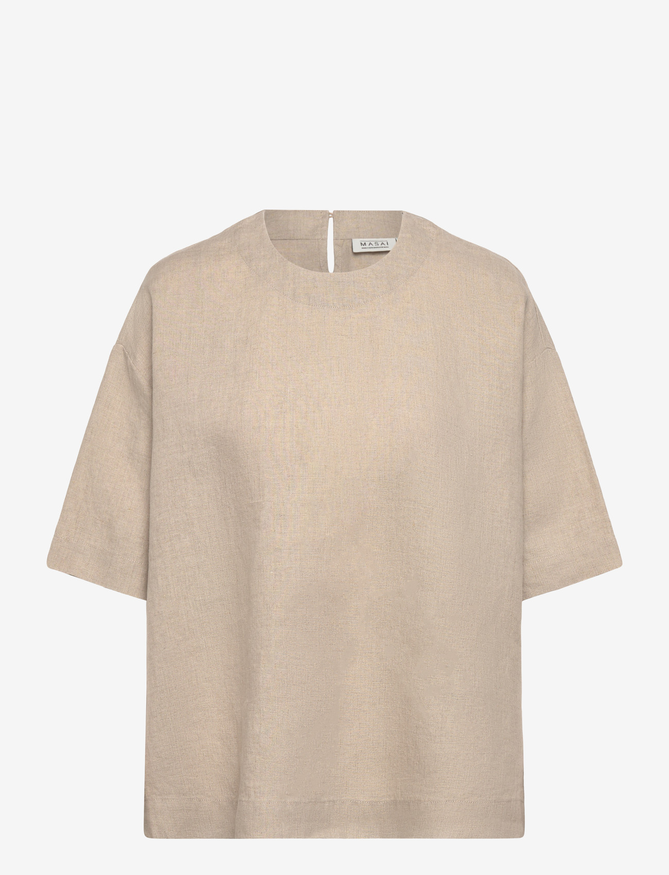 Masai - MaDegana - kortärmade blusar - natural - 0
