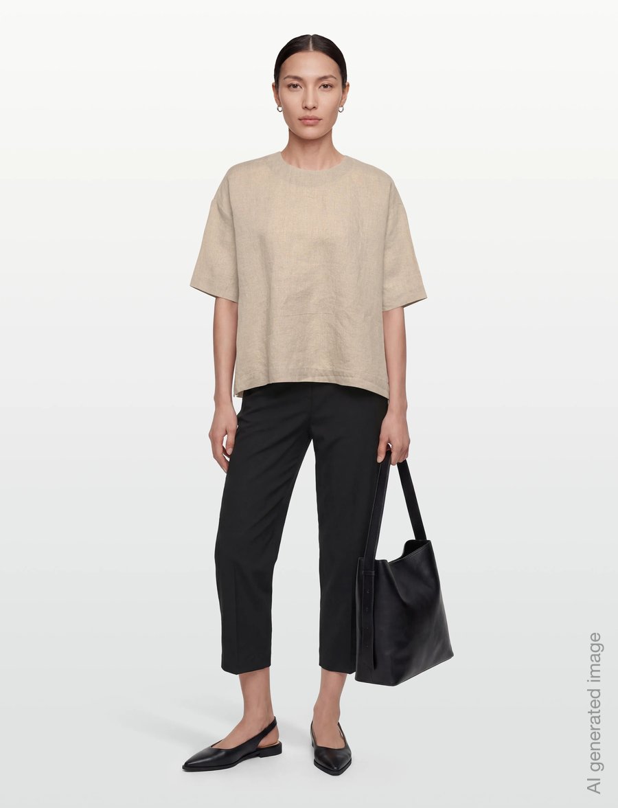 Masai - MaDegana - kortärmade blusar - natural - 0