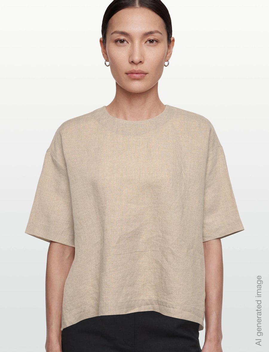 Masai - MaDegana - kortärmade blusar - natural - 3