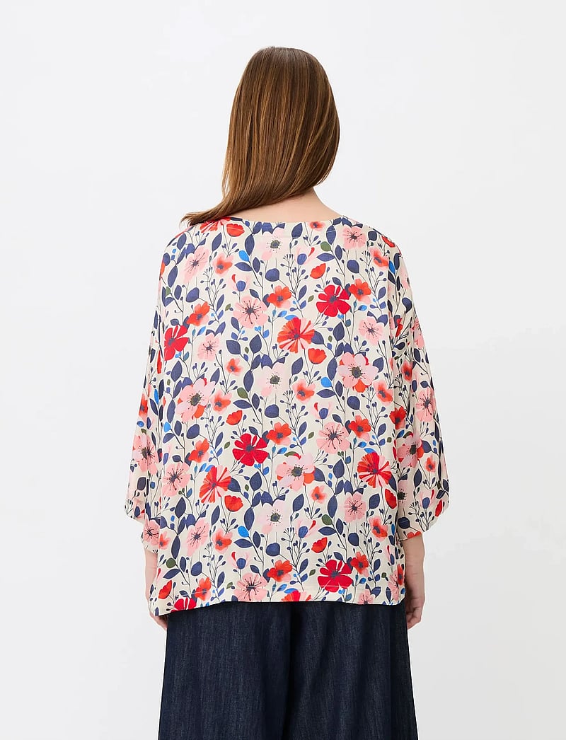 Masai - MaBecca - kortærmede bluser - poinsettia - 3
