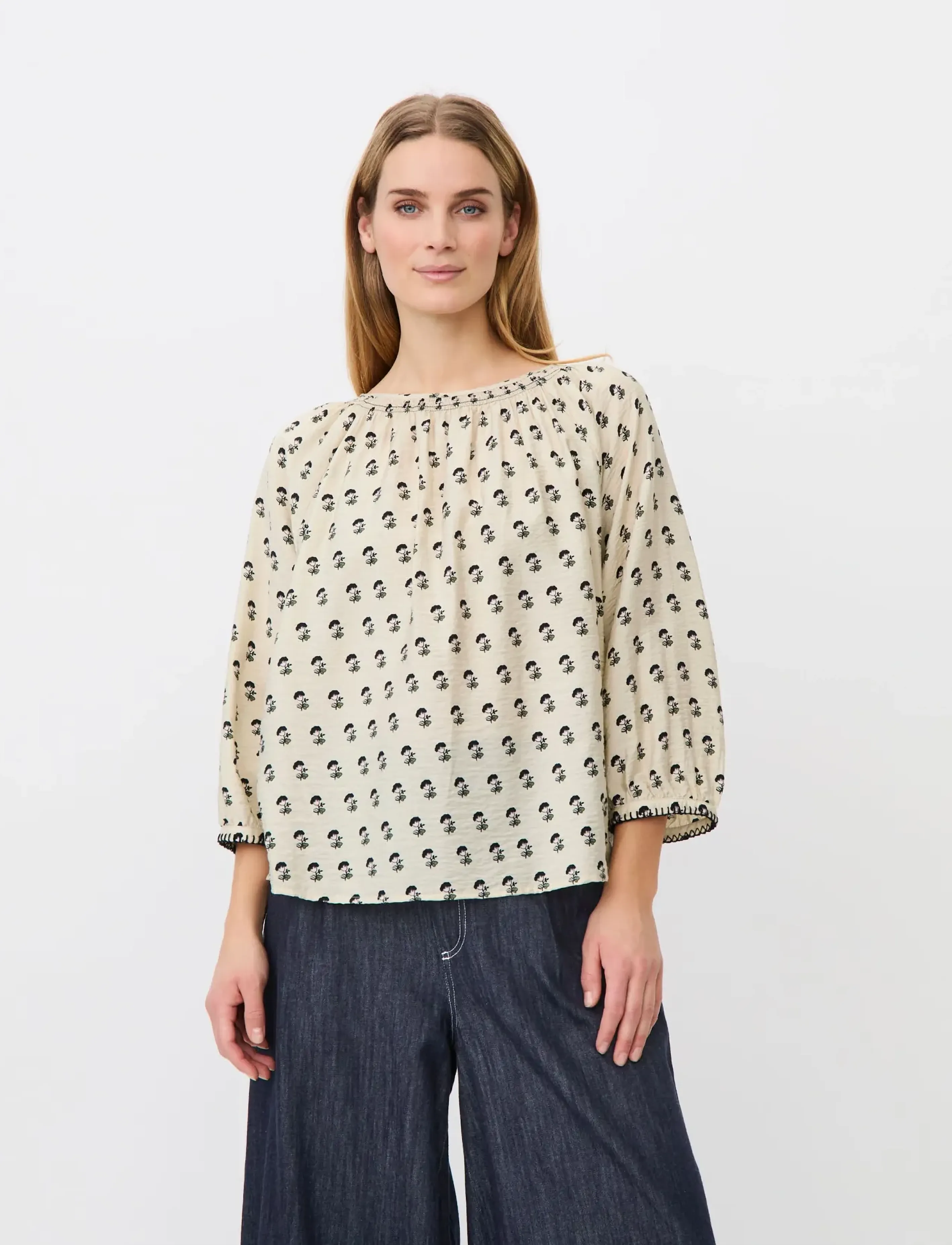 Masai Mabaelith, M, Cream, Bluser > Langærmede, Dame