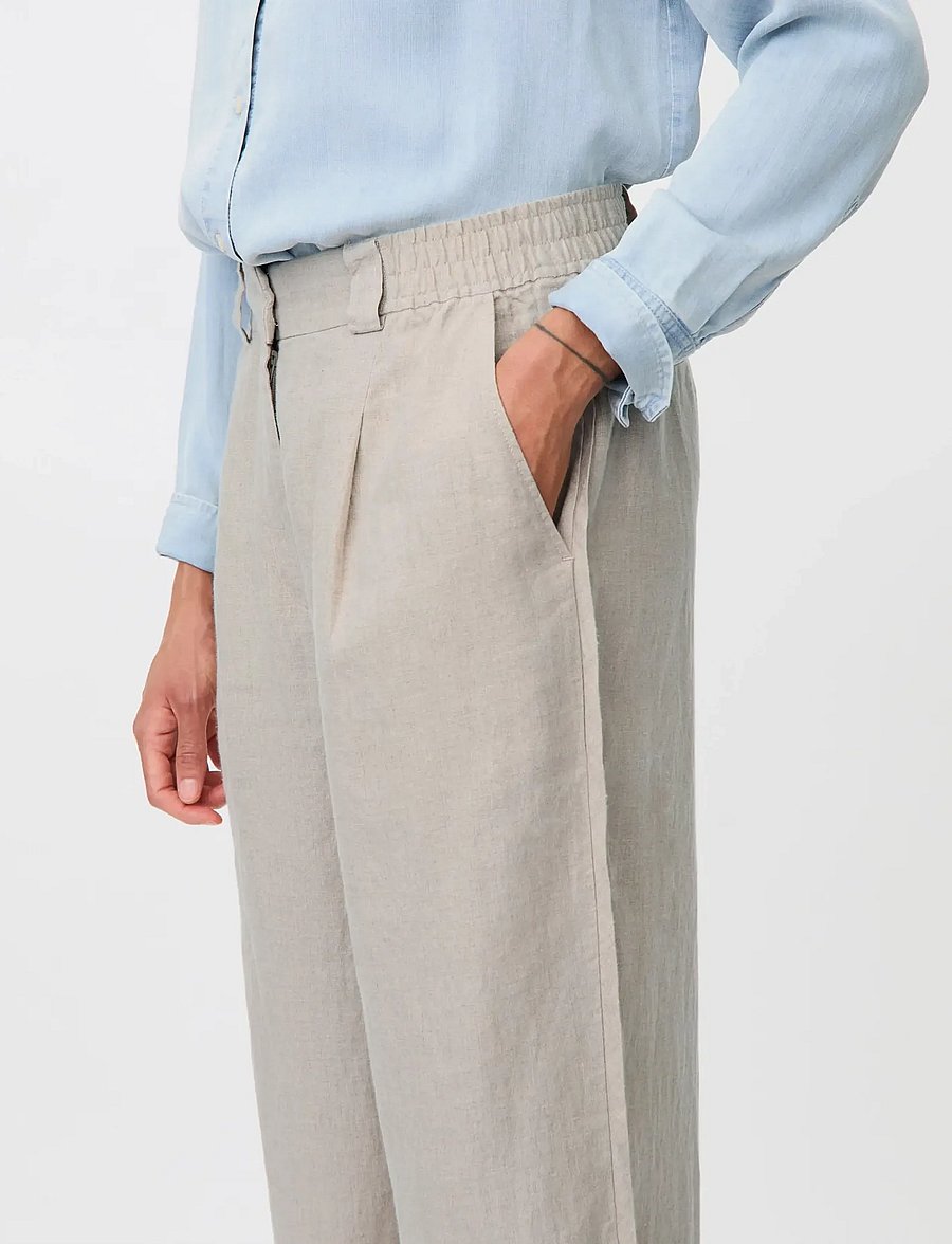 Masai - MaPriselle - hosen mit weitem bein - natural - 4