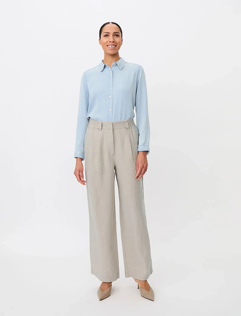 Masai - MaPriselle - hosen mit weitem bein - natural - 5
