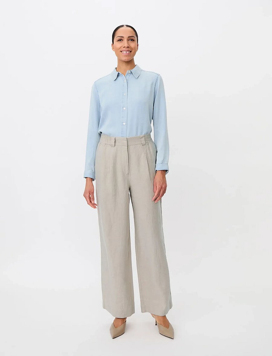 Masai - MaPriselle - hosen mit weitem bein - natural - 5