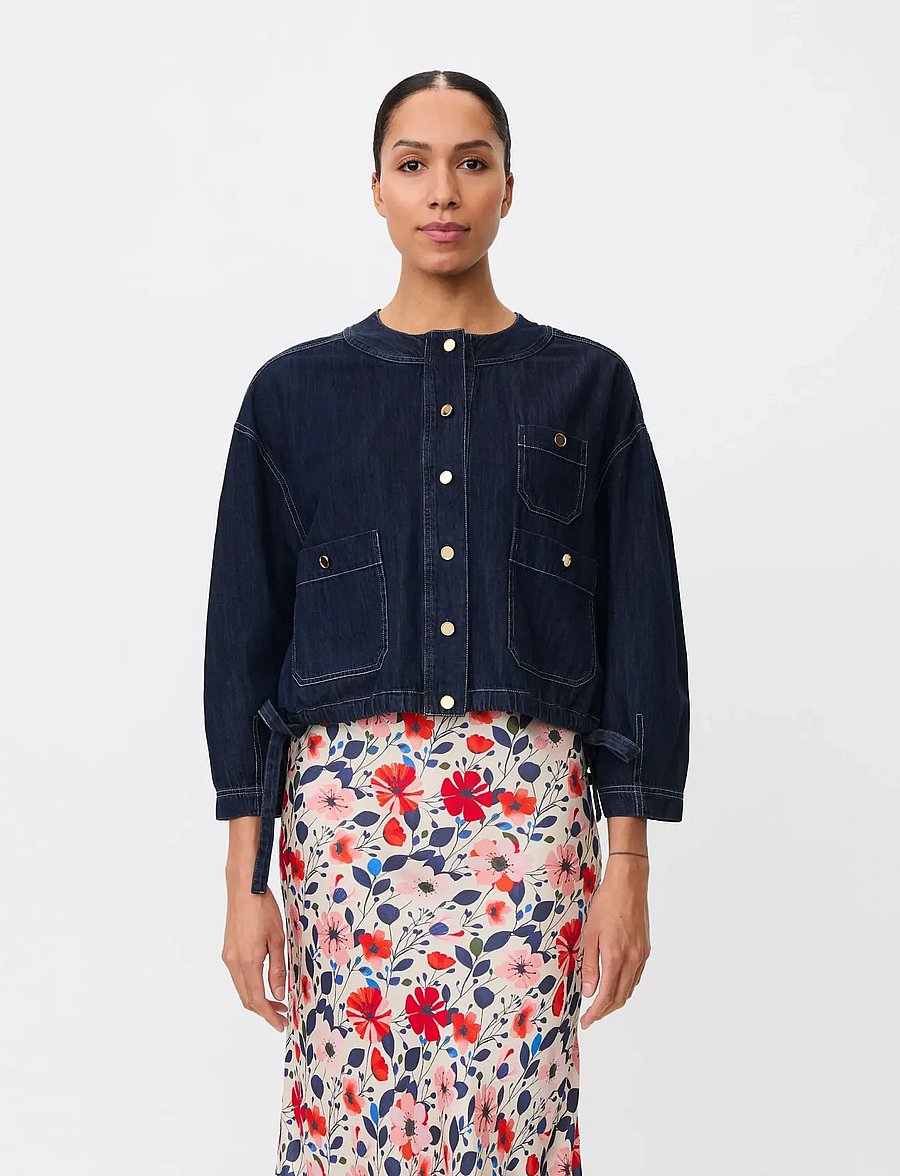 Masai - MaJynthera - frühlingsjacken - dark denim - 0
