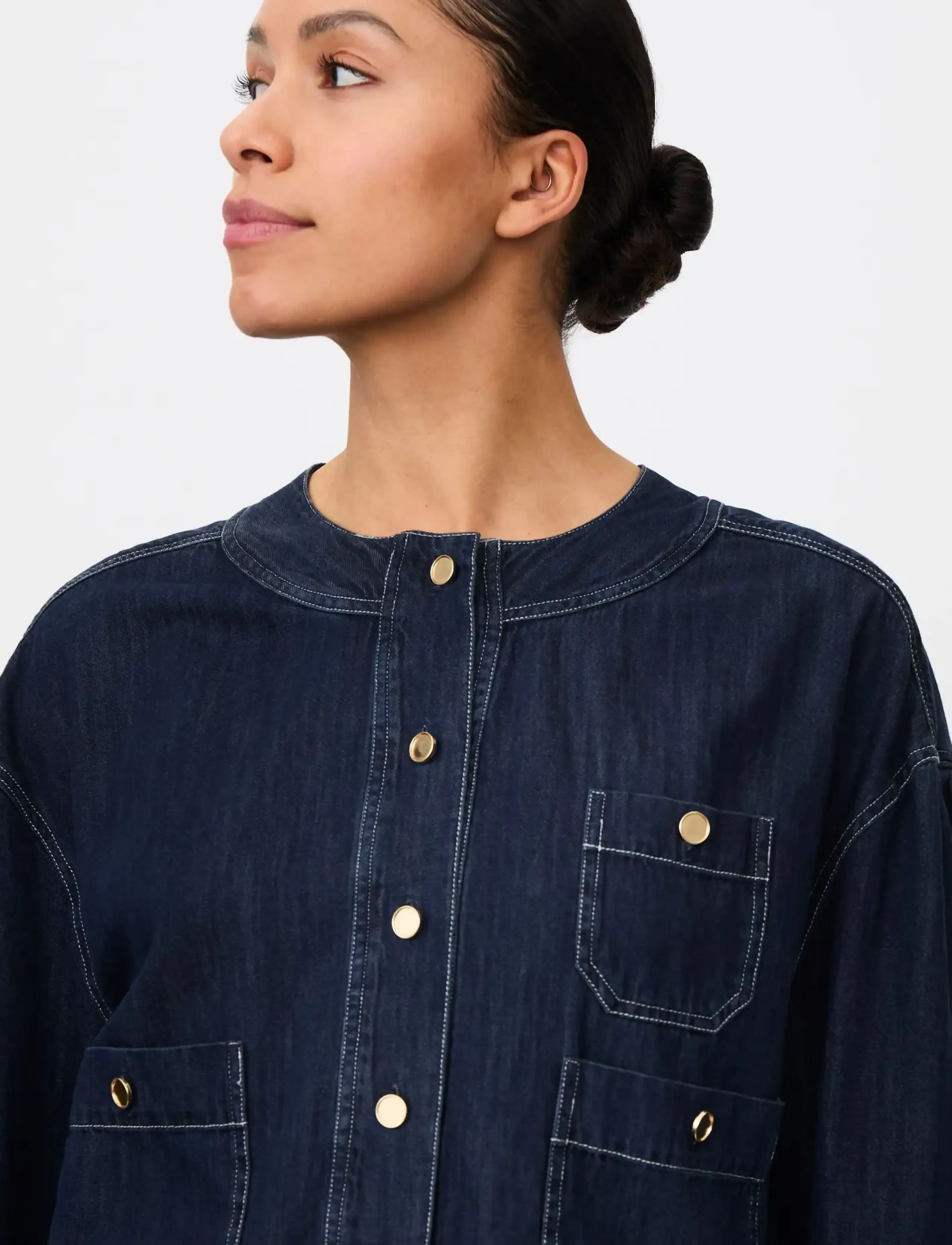 Masai - MaJynthera - frühlingsjacken - dark denim - 4