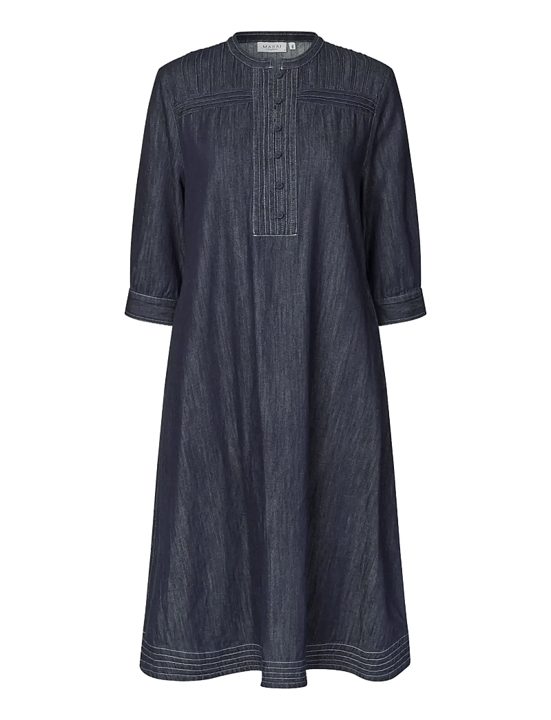 Masai - MaNakillaia - skyrtukjólar - dark denim - 1