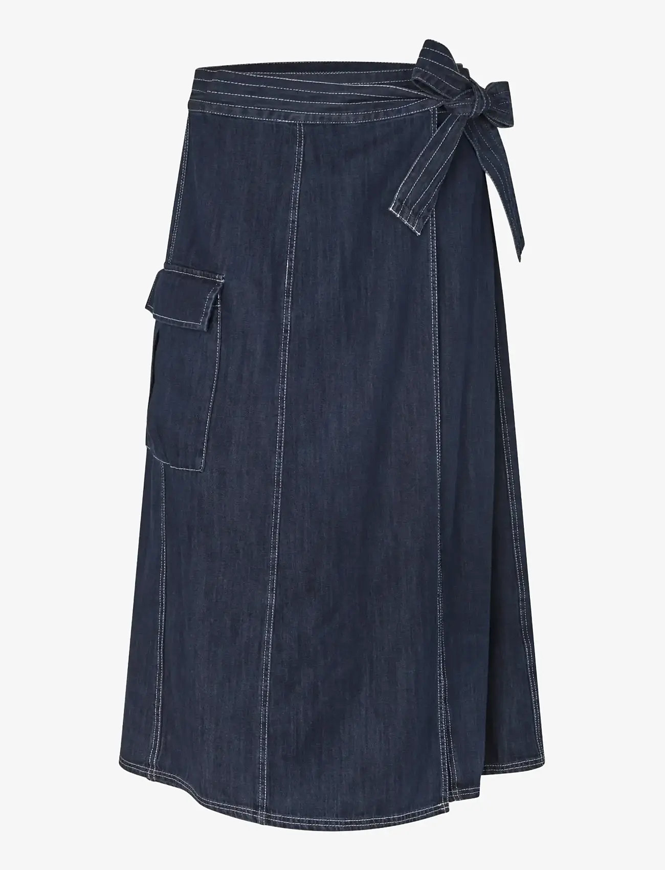 Masai - MaSanchiana - susiaučiami sijonai - dark denim - 1