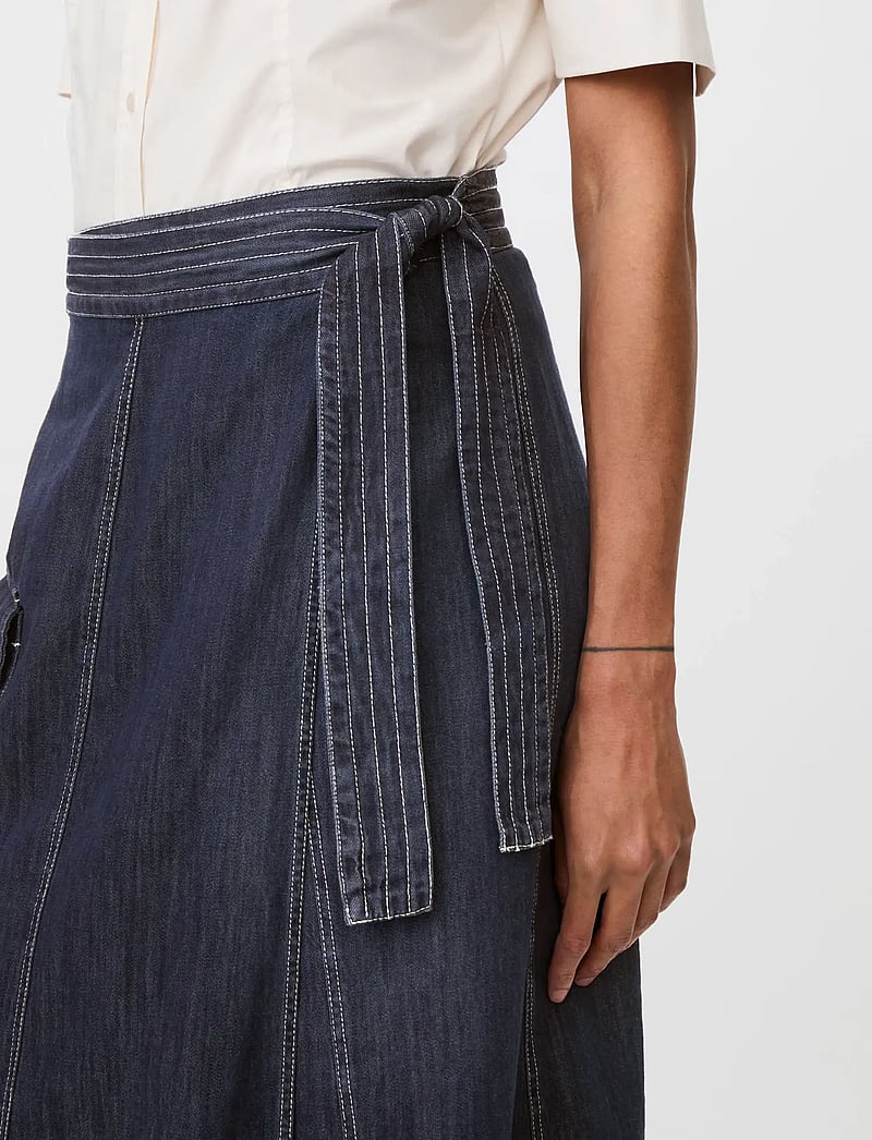 Masai - MaSanchiana - susiaučiami sijonai - dark denim - 4