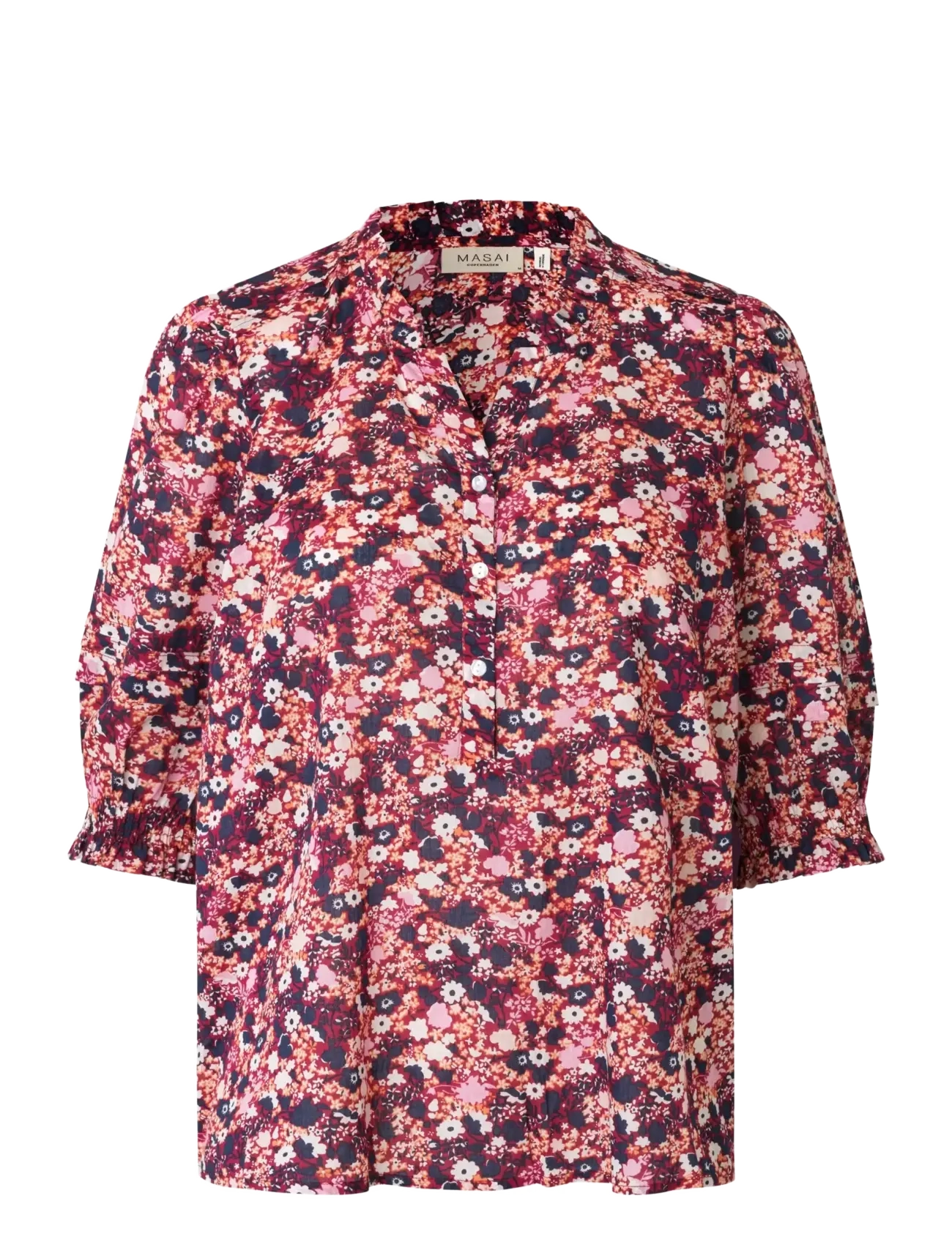 Masai MaBrenitha - Blouses & Overhemden - BEET RED / burgundy