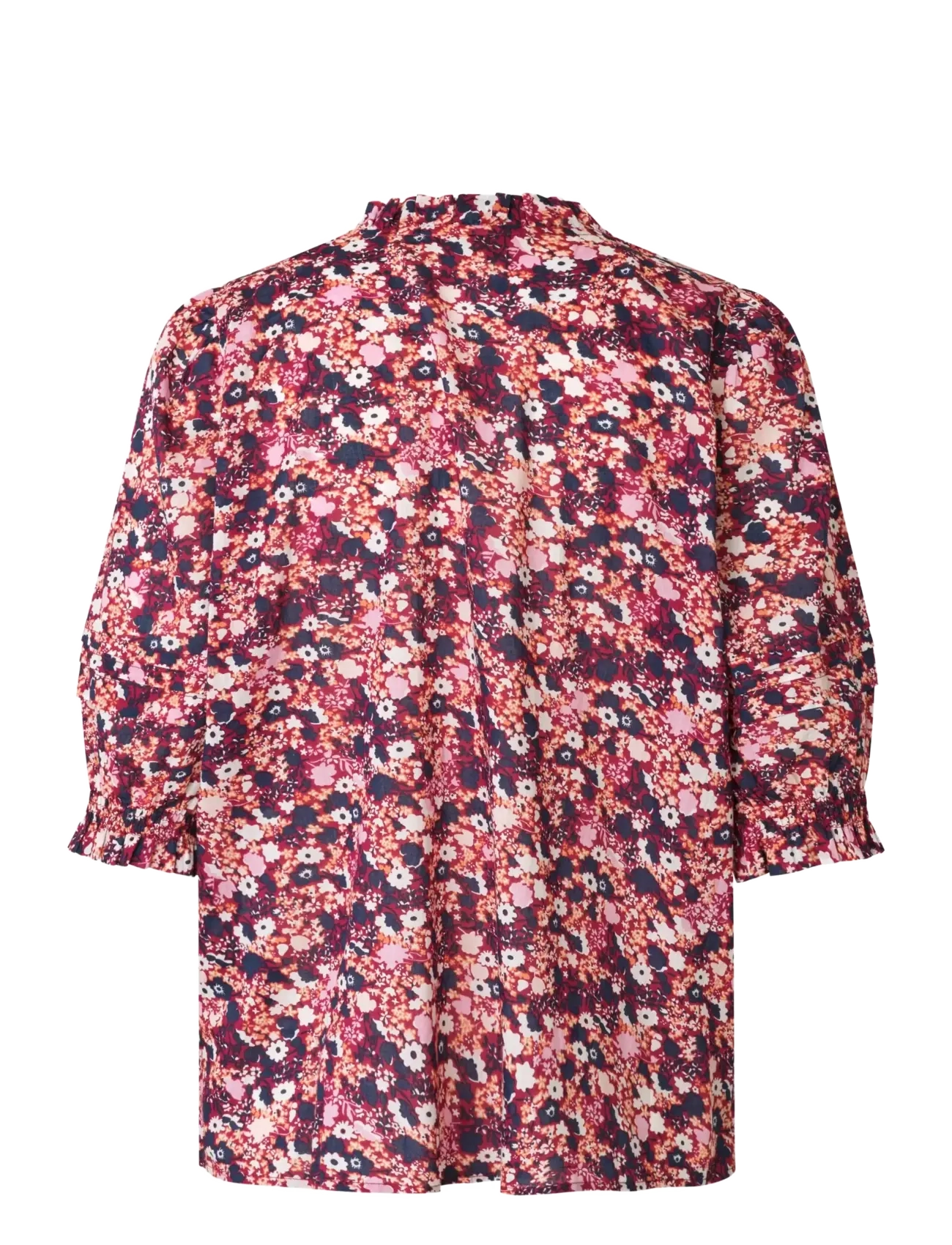 Masai - MaBrenitha - blūzes ar īsām piedurknēm - beet red - 2