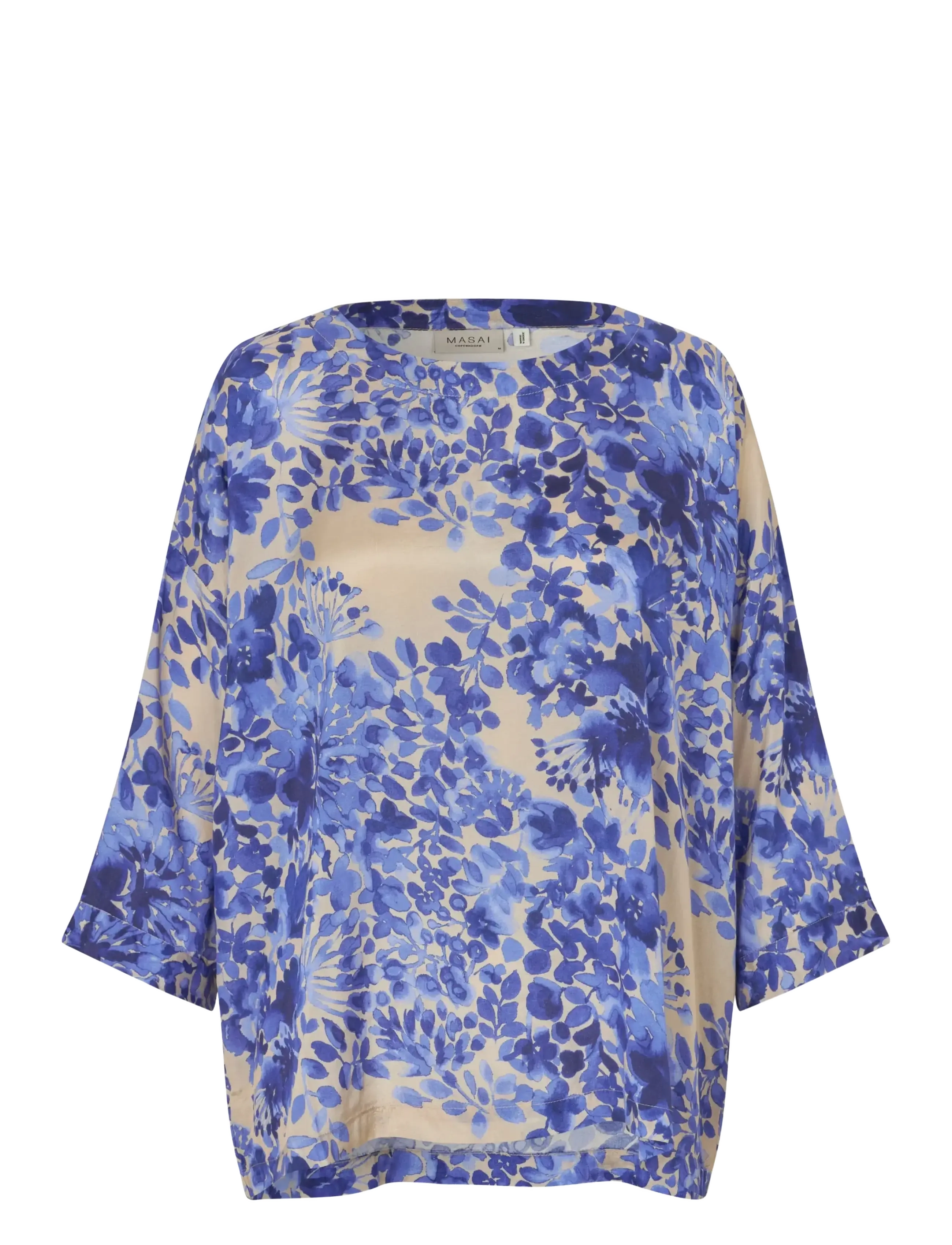 Masai MaBecca - Kurzämlige blusen - MEDIEVAL BLUE / blue