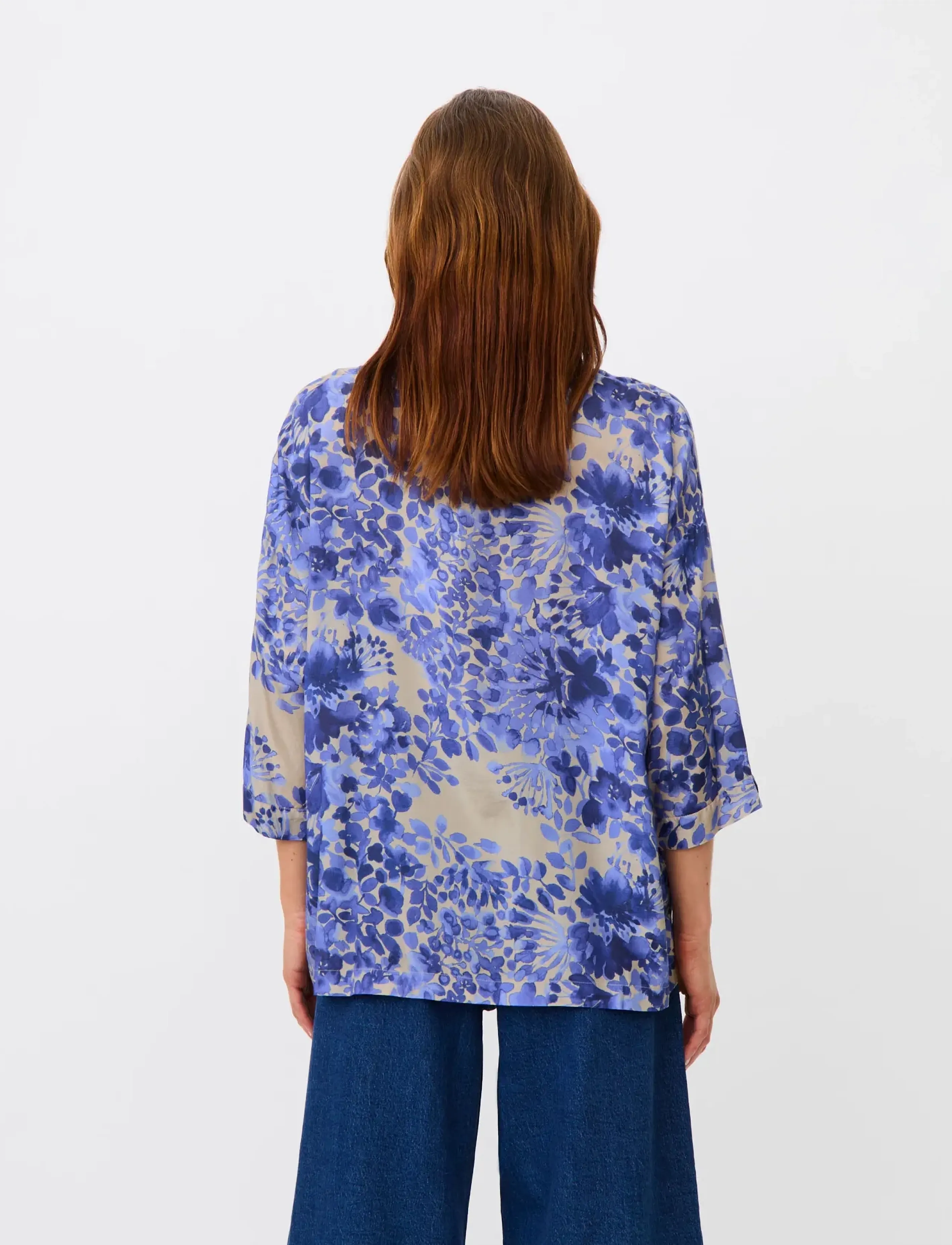 Masai - MaBecca - stutterma blússur - medieval blue - 3