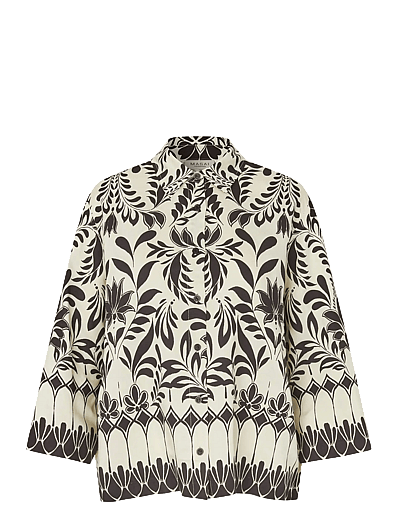 Masai MaIsolde - Langärmlige Hemden - BLACK / black