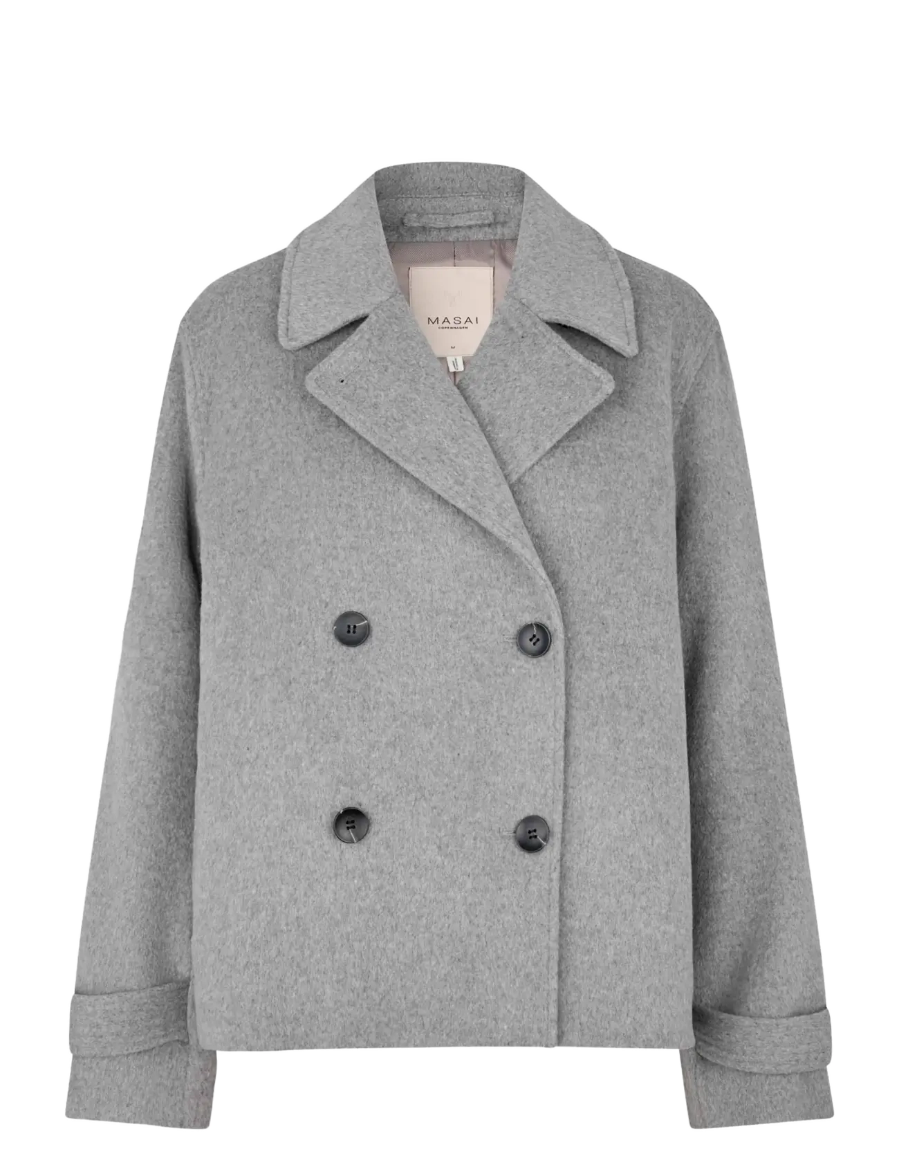 Masai - MaTylvora - wool jackets - m. grey mel. - 1