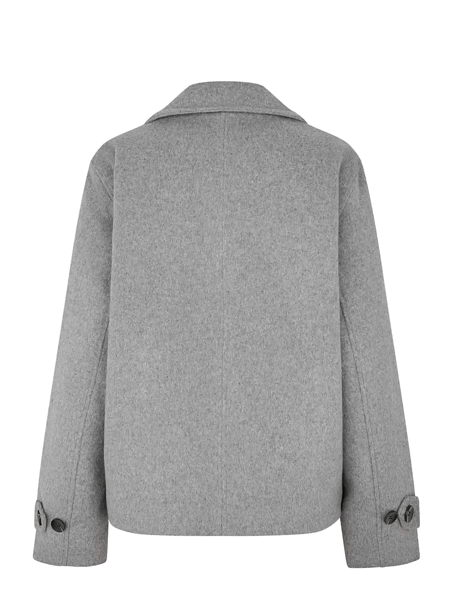 Masai - MaTylvora - wool jackets - m. grey mel. - 2